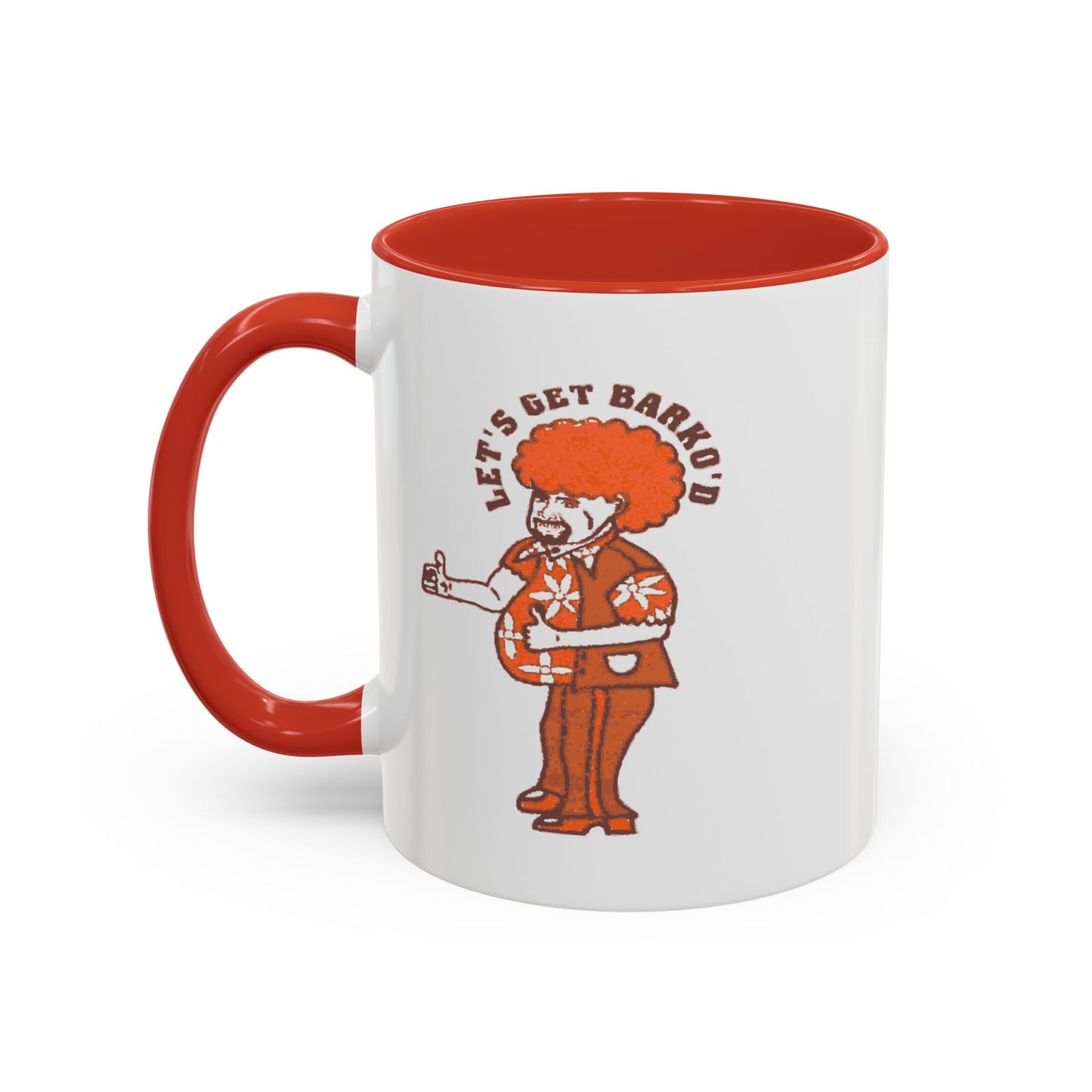 Barkopalooza 1999 - Retro Coffee Mug - Color Accent 11oz and 15oz | Genius Mangoes