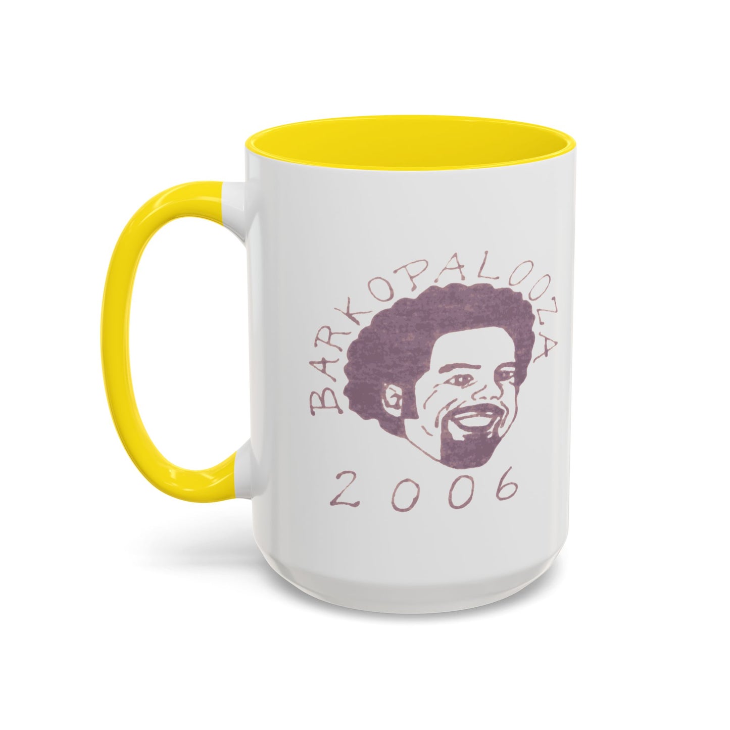 Barkopalooza 2006 Coffee Mug - Color Accent 11oz and 15oz | Genius Mangoes