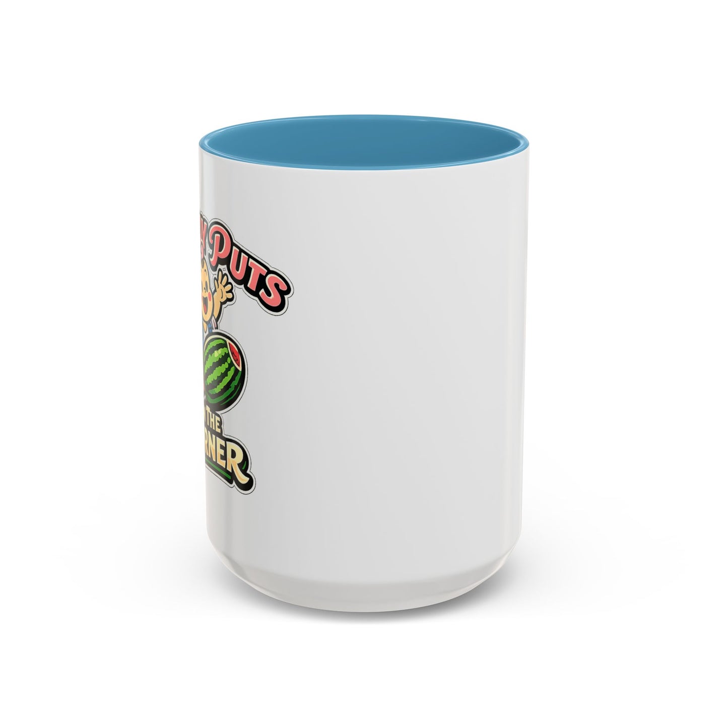 Corner Baby Coffee Mug - Color Accent (11oz & 15oz) | Genius Mangoes