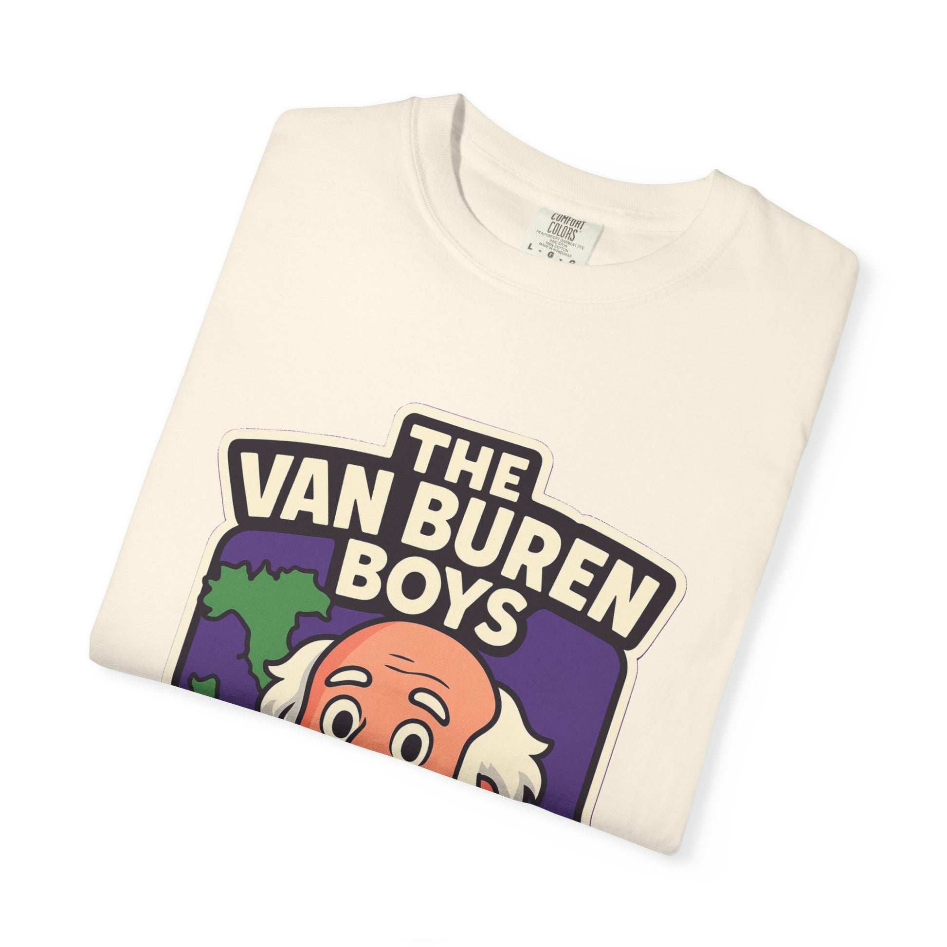 The Van Buren Boys Premium Tee - garment-dyed cotton | Genius Mangoes