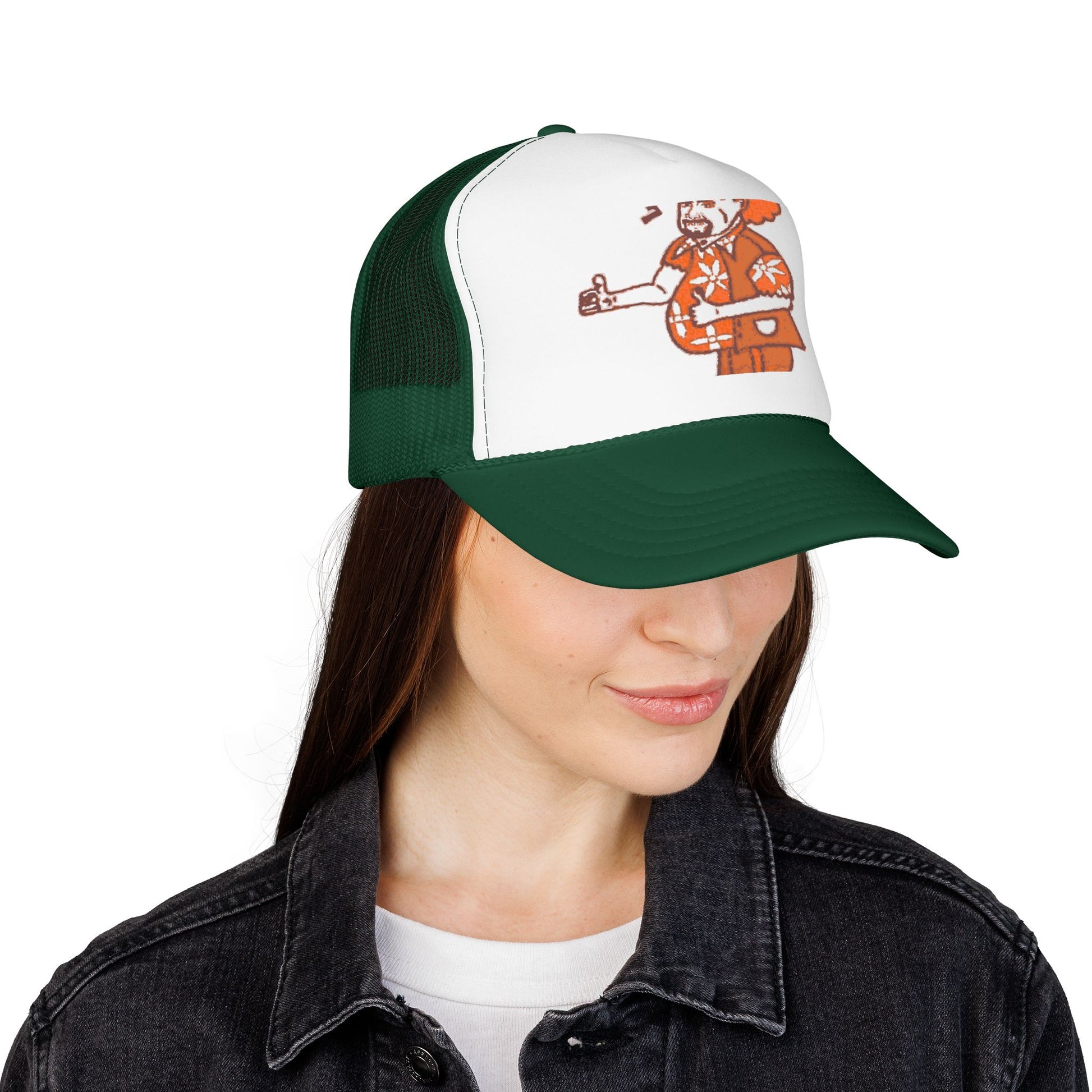 Barkopalooza 1999 Retro Foam Trucker Hat - lifestyle view | Genius Mangoes