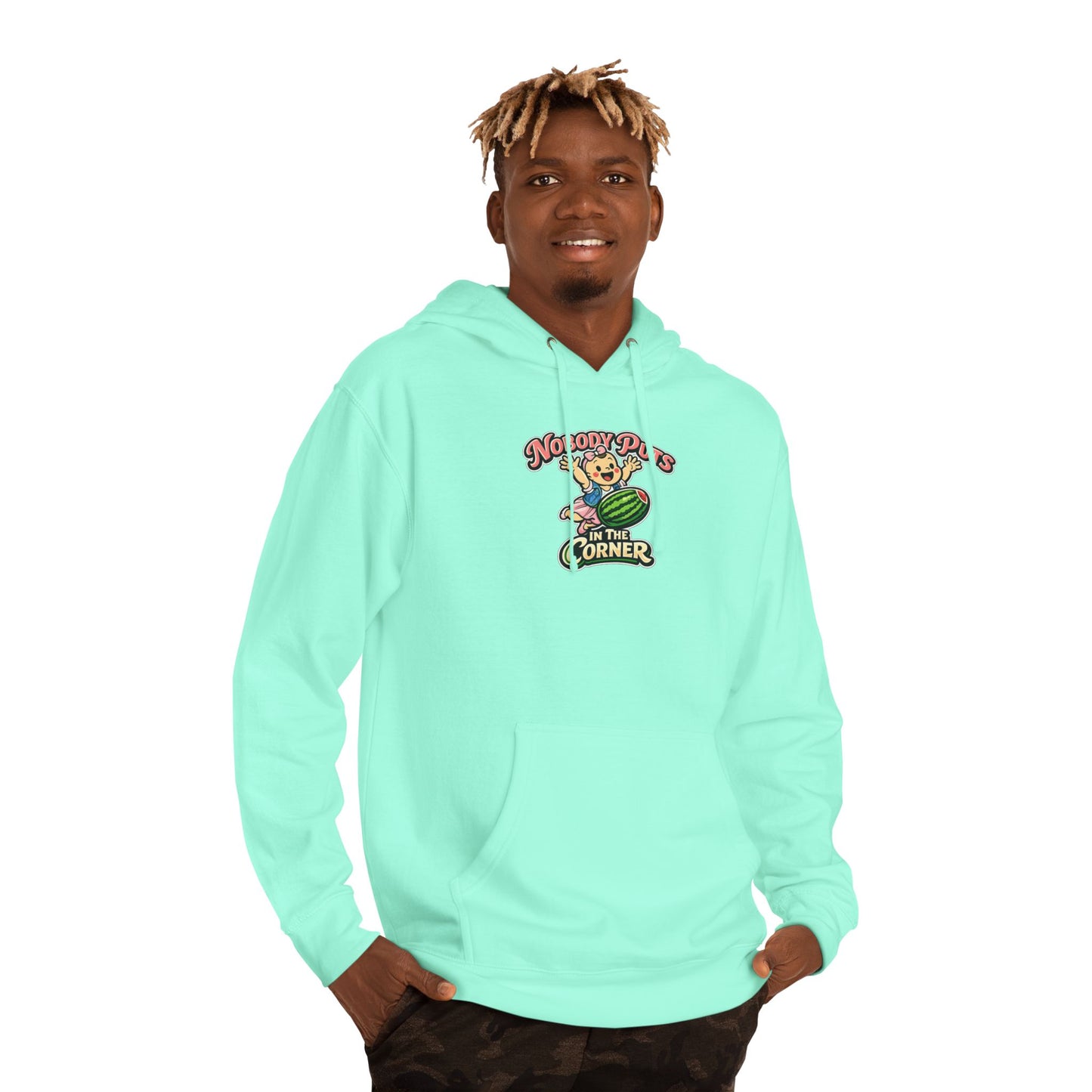 Corner Baby Premium Hoodie - Heavyweight Pullover | Genius Mangoes