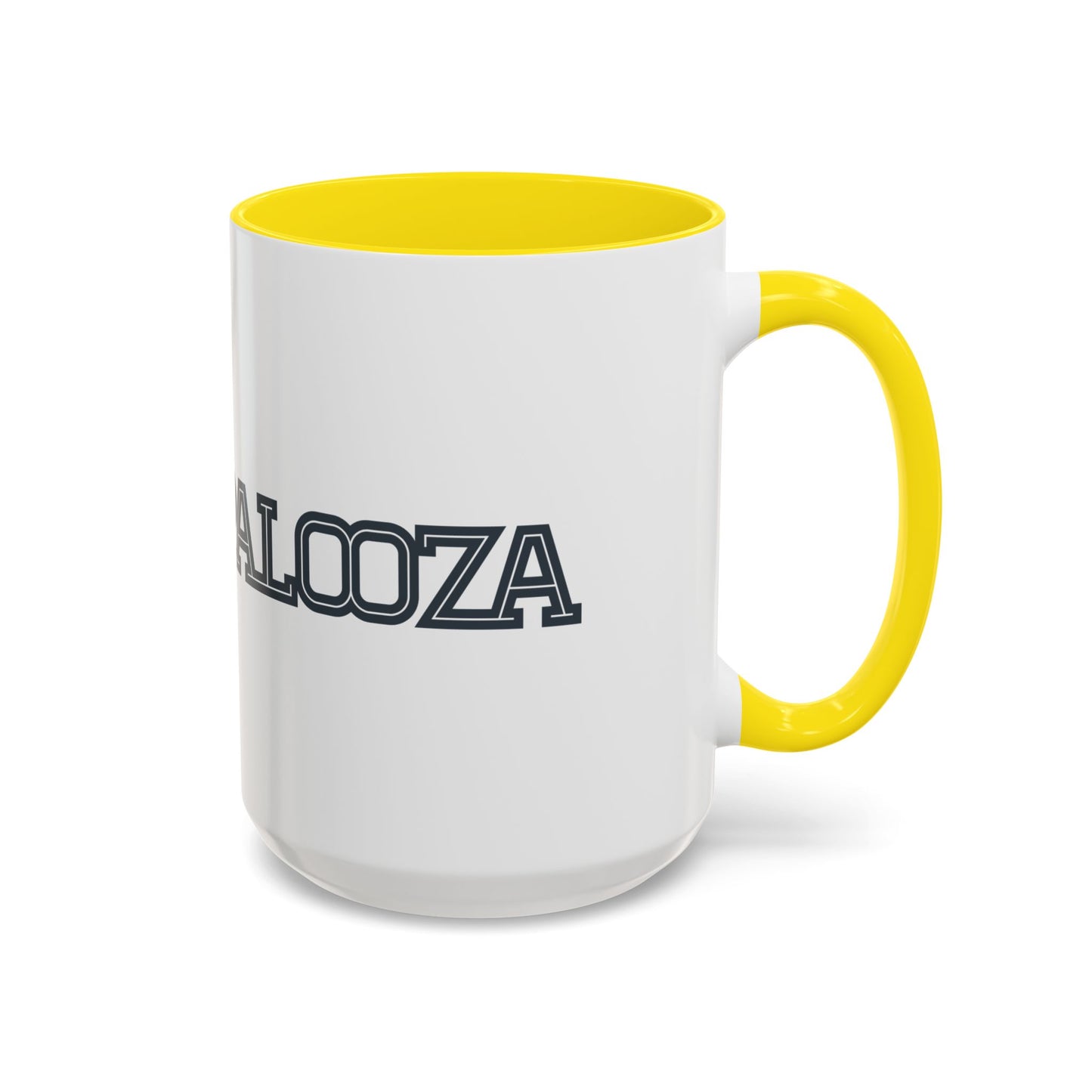 Barkopalooza Logo Coffee Mug - Color Accent 11oz and 15oz | Genius Mangoes