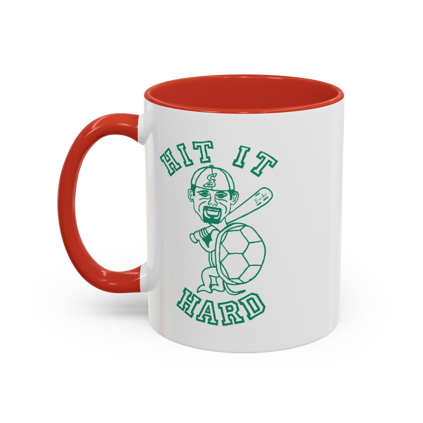 Barkopalooza - Hit it Hard Coffee Mug - Color Accent 11oz and 15oz | Genius Mangoes