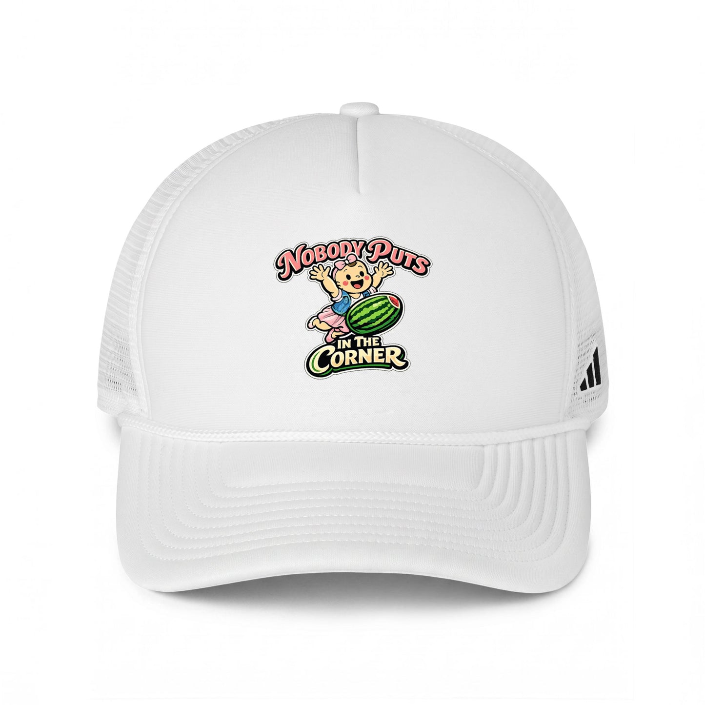 Corner Baby Trucker Hat - adidas Premium | Genius Mangoes