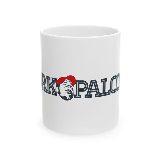 Barkopalooza Logo Coffee Mug - White 11oz and 15oz | Genius Mangoes