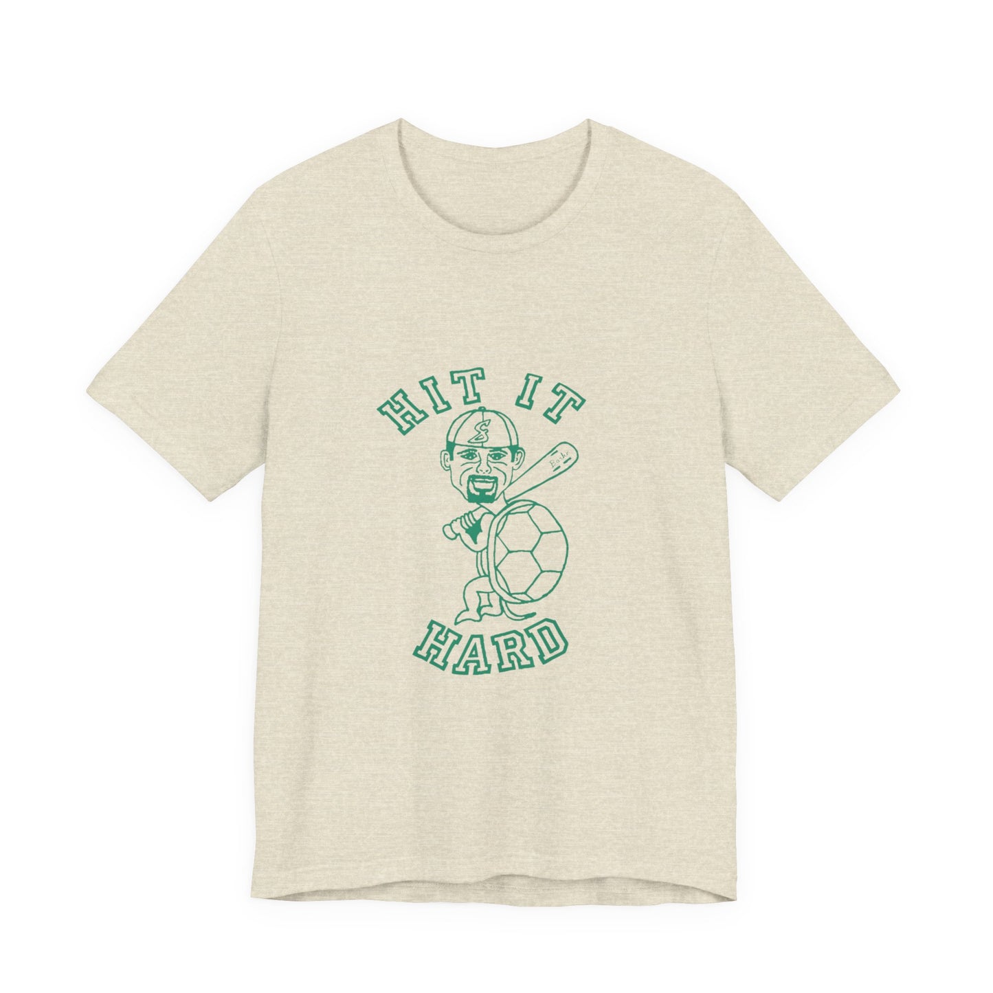 Barkopalooza - Hit it Hard T-Shirt - premium cotton tee | Genius Mangoes