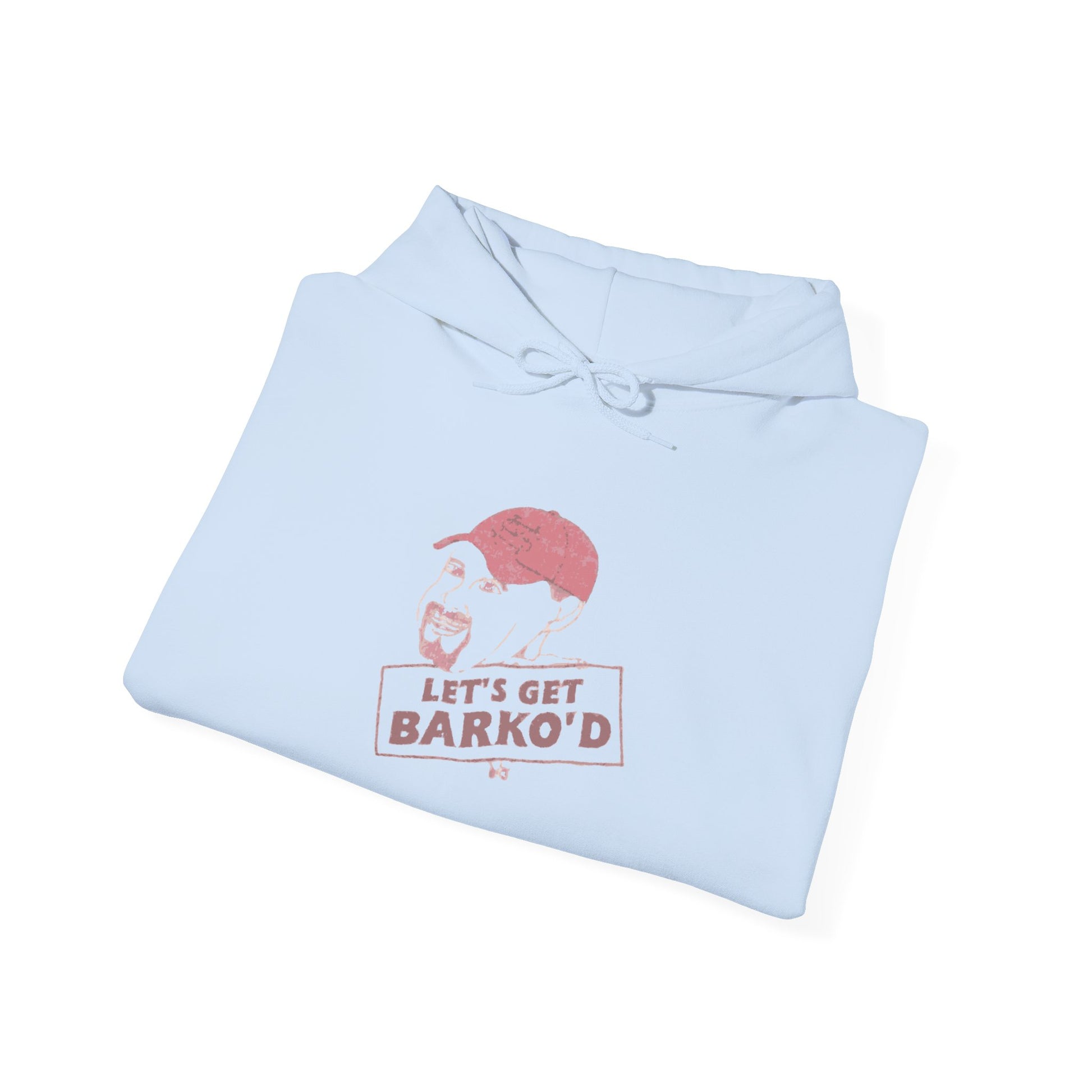 Barkopalooza 1998 - Let's Get Barko'd Hoodie - lifestyle view | Genius Mangoes