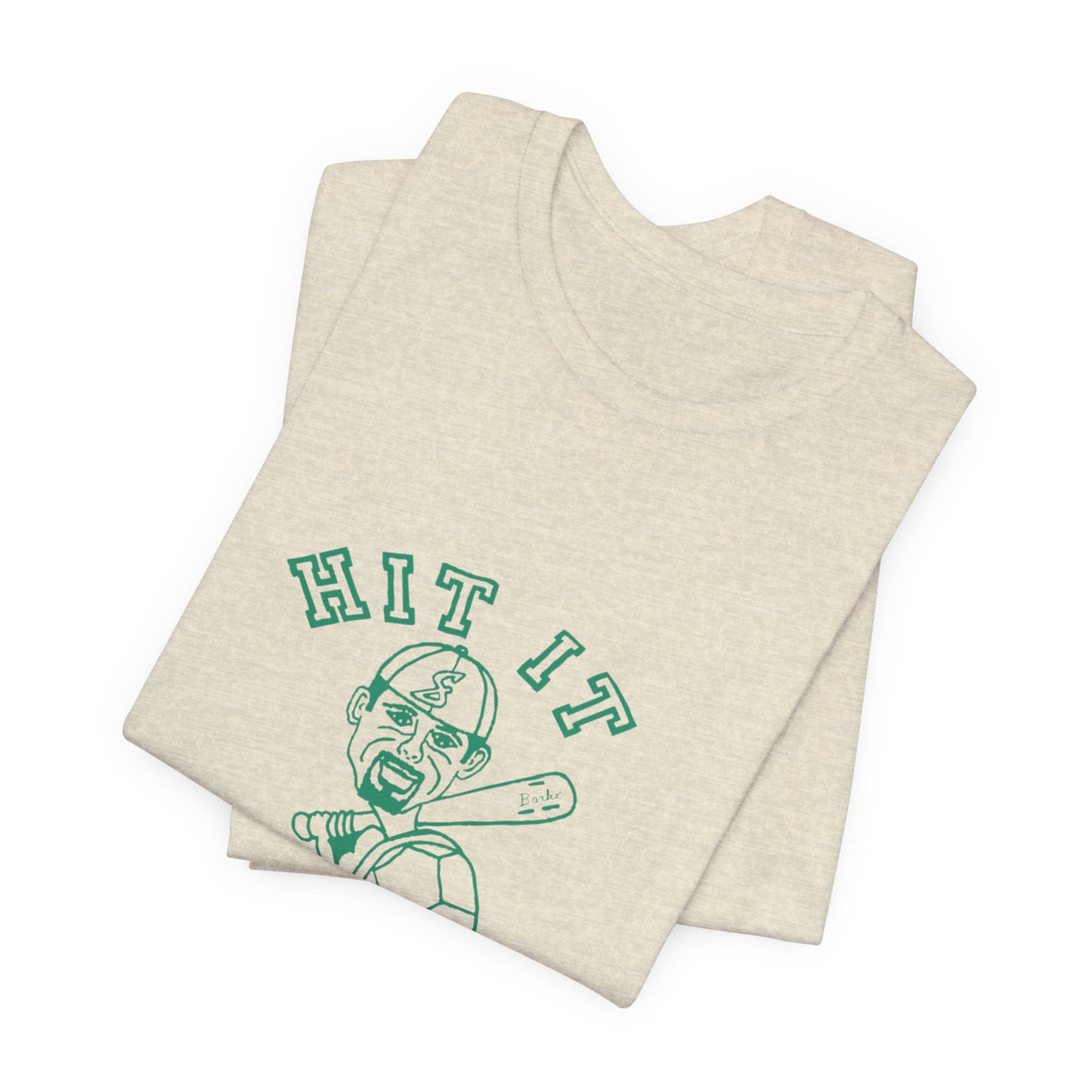 Barkopalooza - Hit it Hard T-Shirt - premium cotton tee | Genius Mangoes