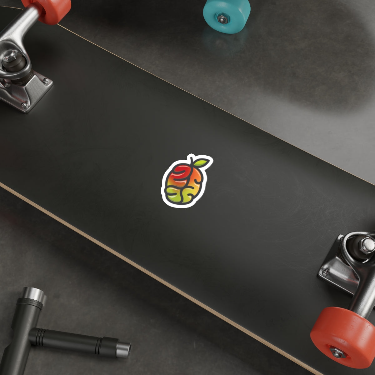 Genius Mangoes Logo Die-Cut Sticker - Waterproof Vinyl Decal | Genius Mangoes