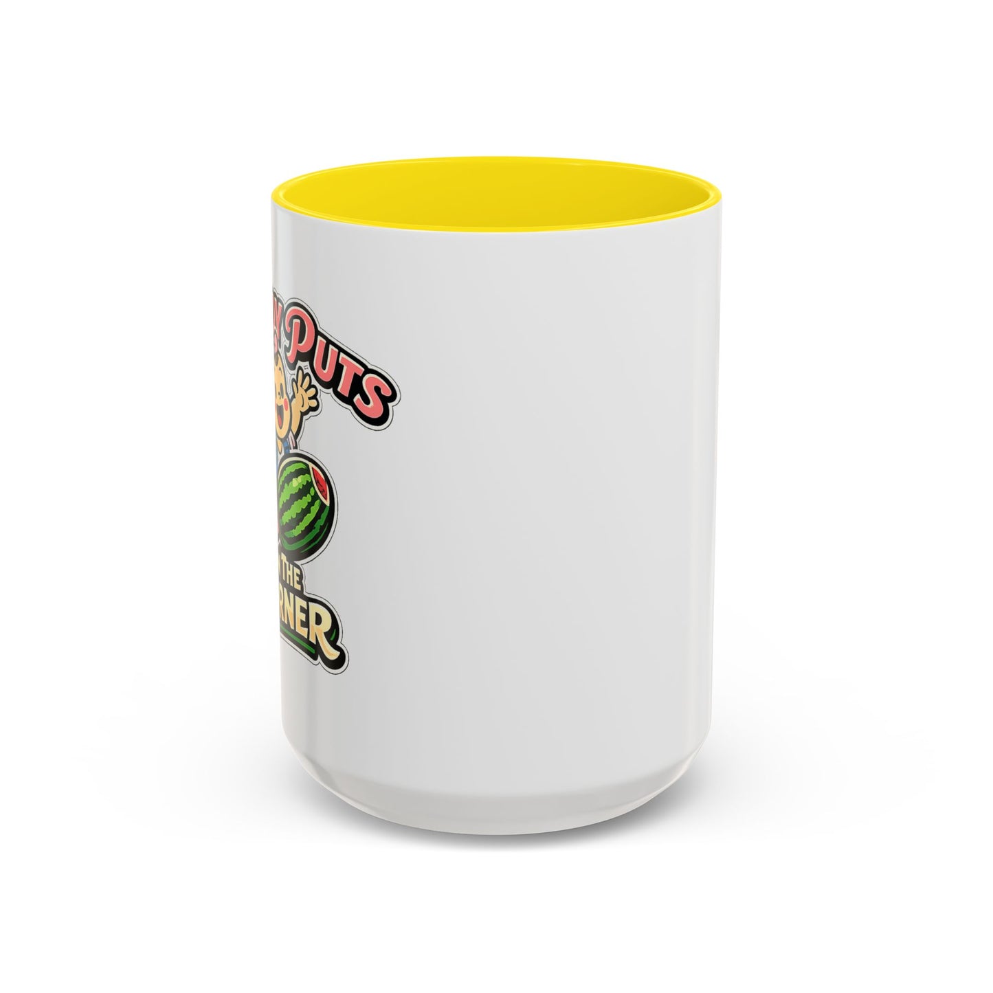 Corner Baby Coffee Mug - Color Accent (11oz & 15oz) | Genius Mangoes