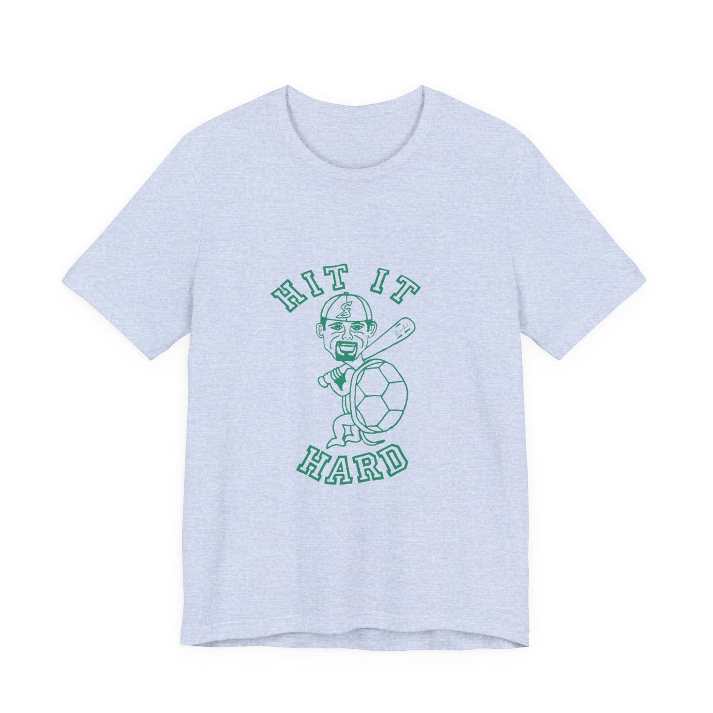 Barkopalooza - Hit it Hard T-Shirt - premium cotton tee | Genius Mangoes