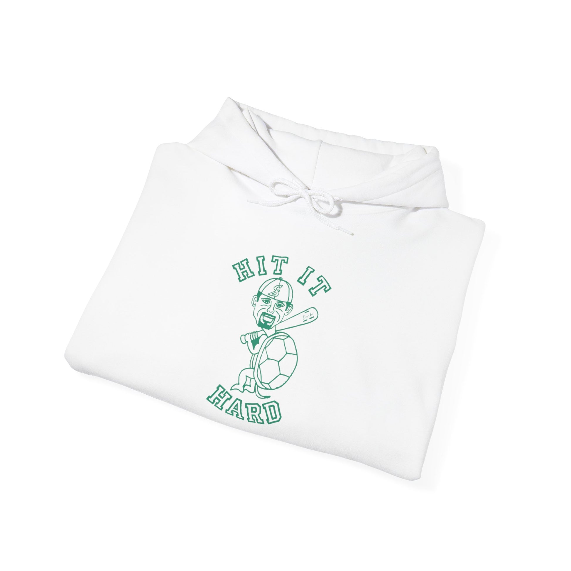 Barkopalooza - Hit it Hard Hoodie - lifestyle view | Genius Mangoes