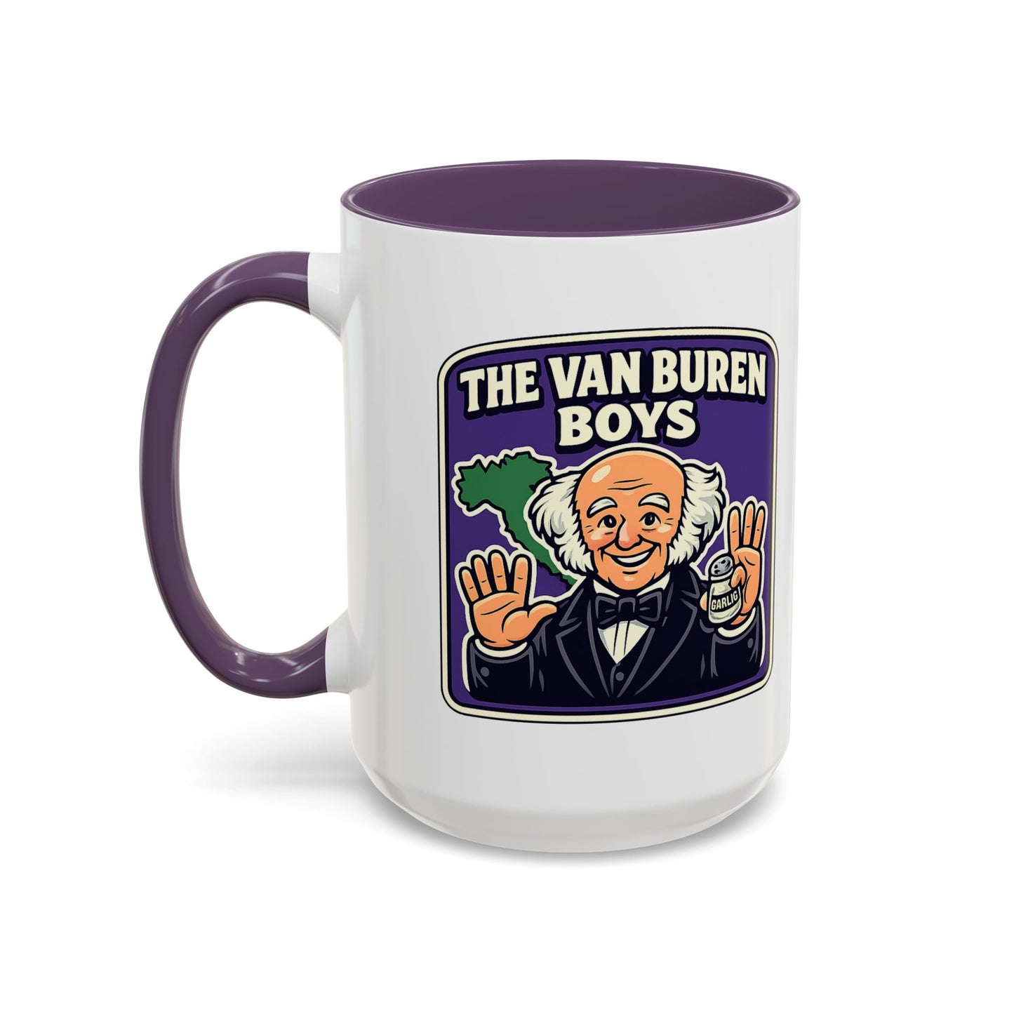 The Van Buren Boys Coffee Mug - Color Accent 11oz and 15oz | Genius Mangoes