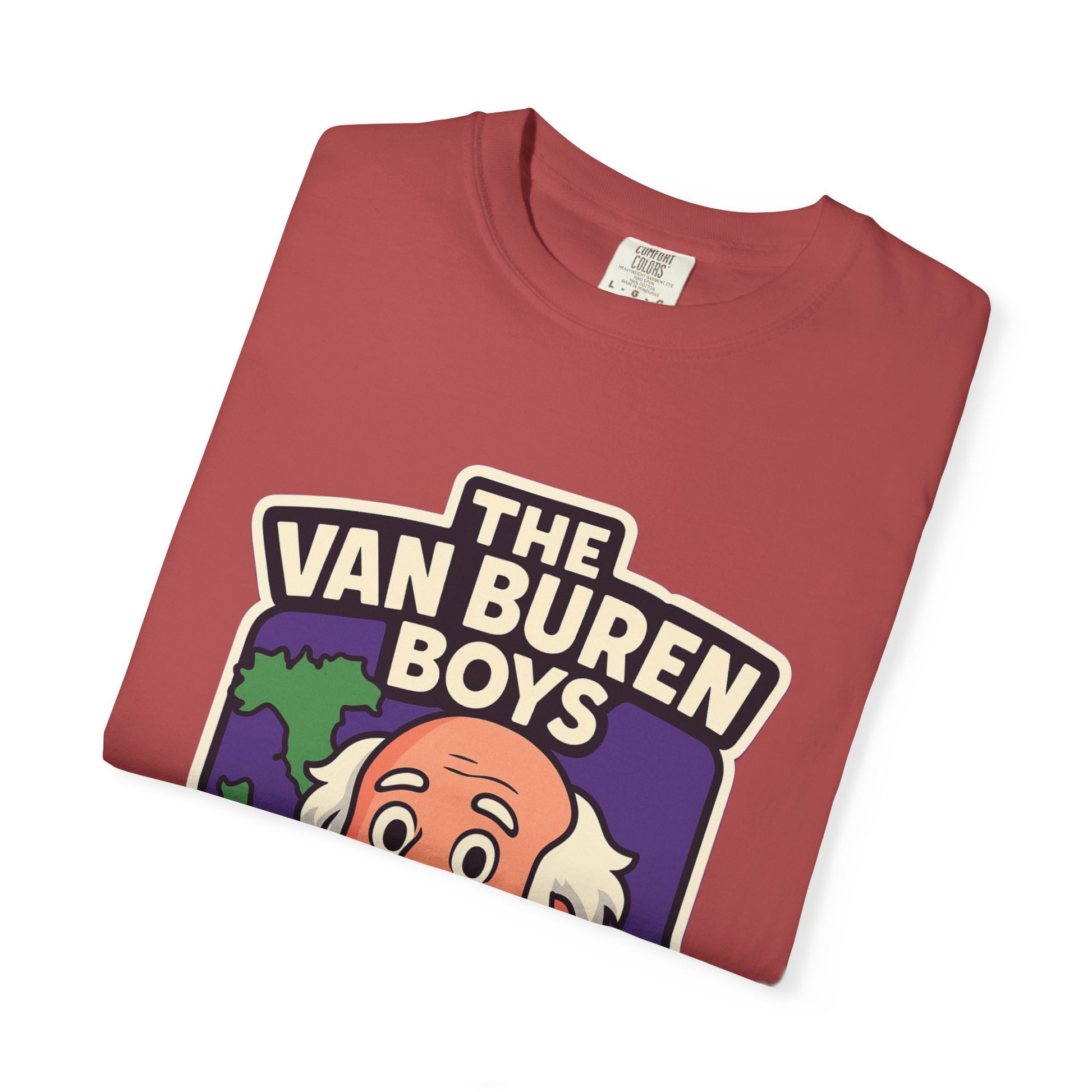 The Van Buren Boys Premium Tee - garment-dyed cotton | Genius Mangoes