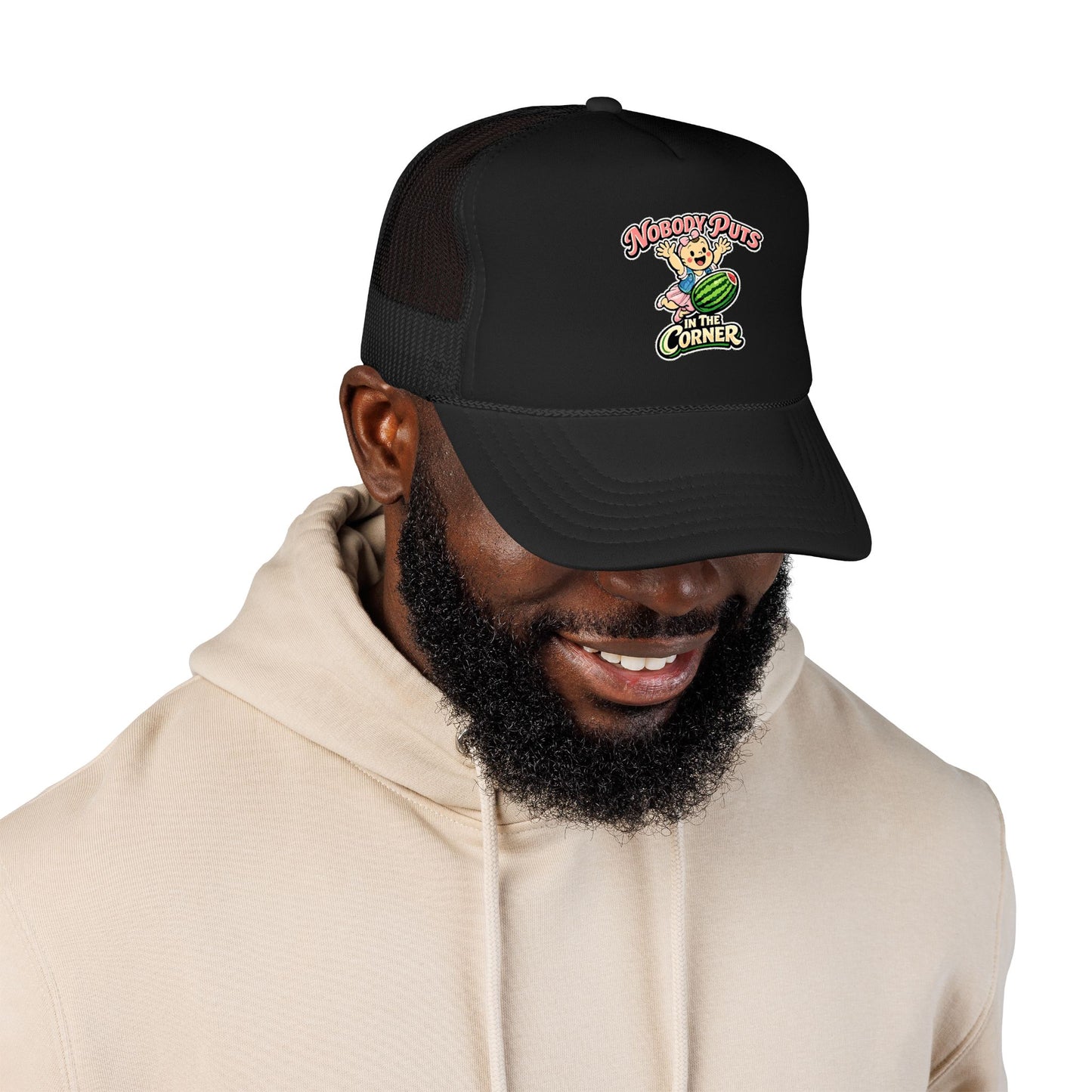 Corner Baby Foam Trucker Hat | Genius Mangoes