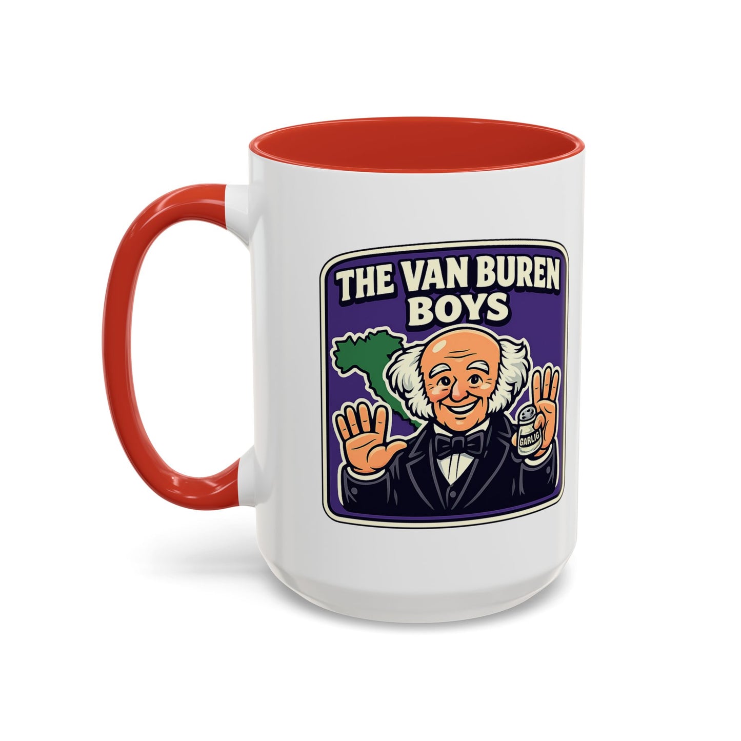 The Van Buren Boys Coffee Mug - Color Accent 11oz and 15oz | Genius Mangoes