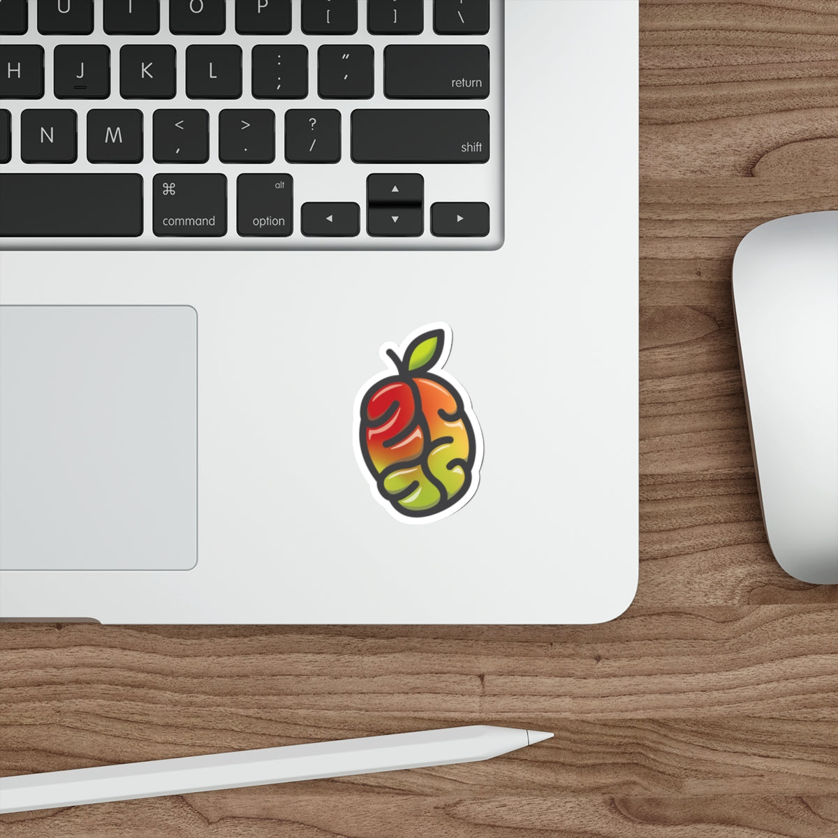 Genius Mangoes Logo Die-Cut Sticker - Waterproof Vinyl Decal | Genius Mangoes