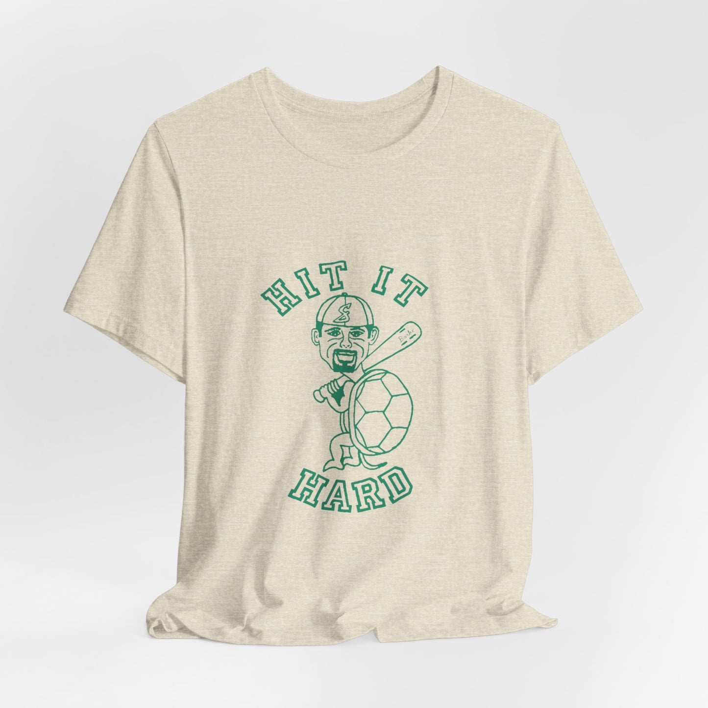 Barkopalooza - Hit it Hard T-Shirt - premium cotton tee | Genius Mangoes