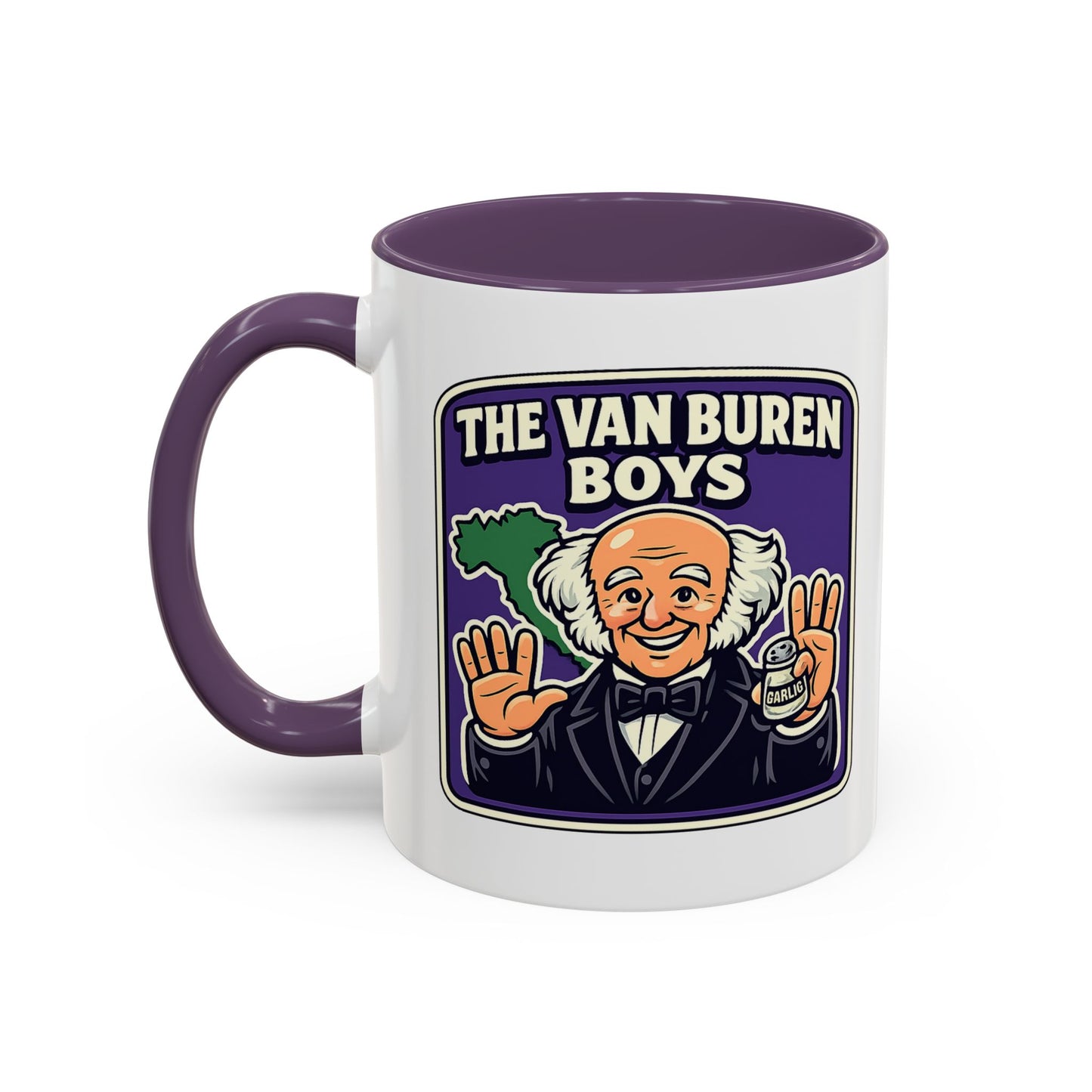 The Van Buren Boys Coffee Mug - Color Accent 11oz and 15oz | Genius Mangoes