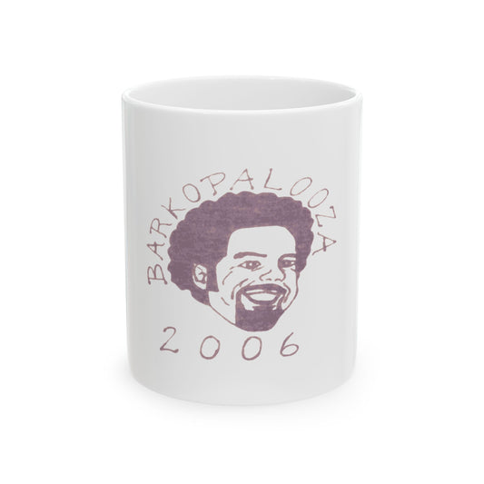 Barkopalooza 2006 Coffee Mug in White | Genius Mangoes
