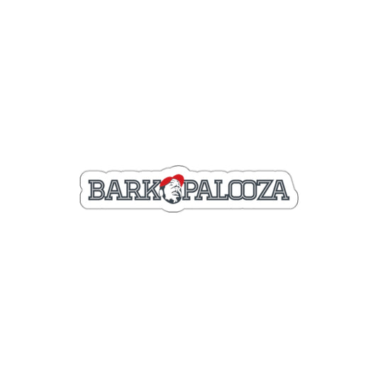 Barkopalooza Logo Die-Cut Sticker - Waterproof Vinyl Decal | Genius Mangoes