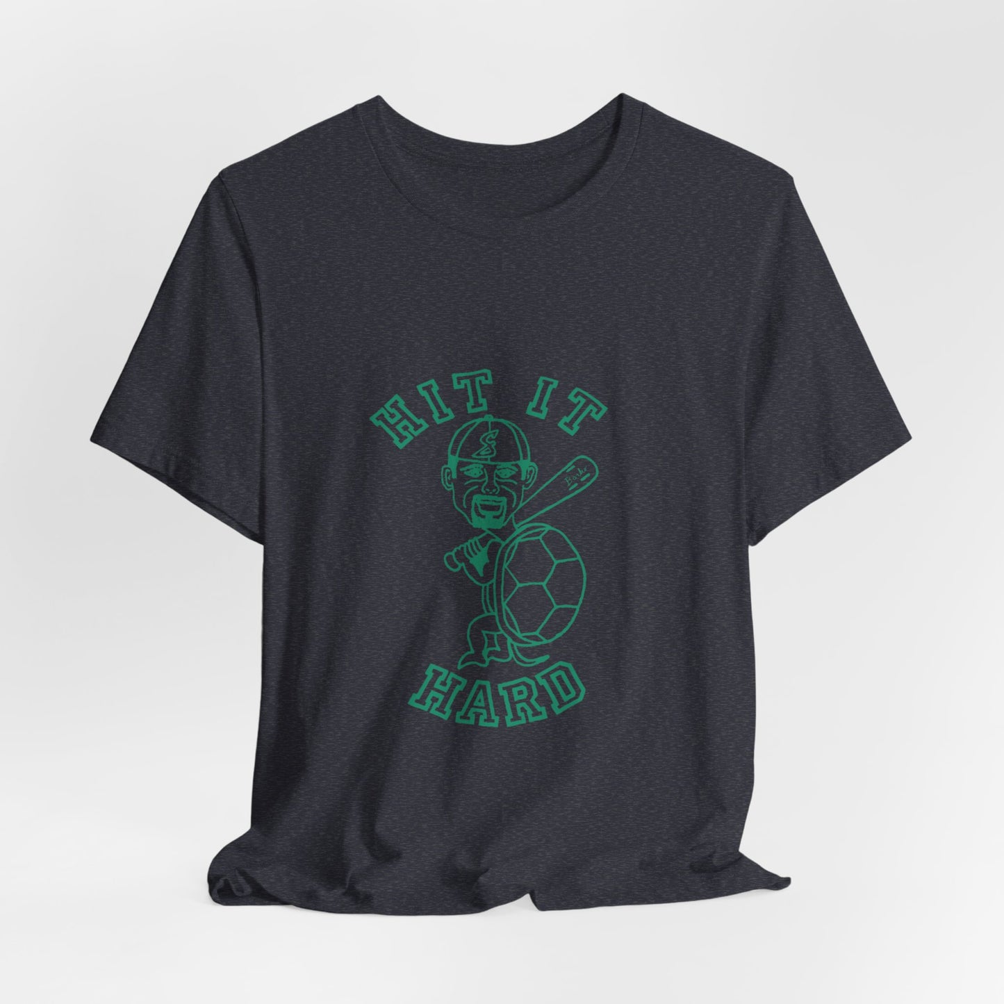 Barkopalooza - Hit it Hard T-Shirt - premium cotton tee | Genius Mangoes