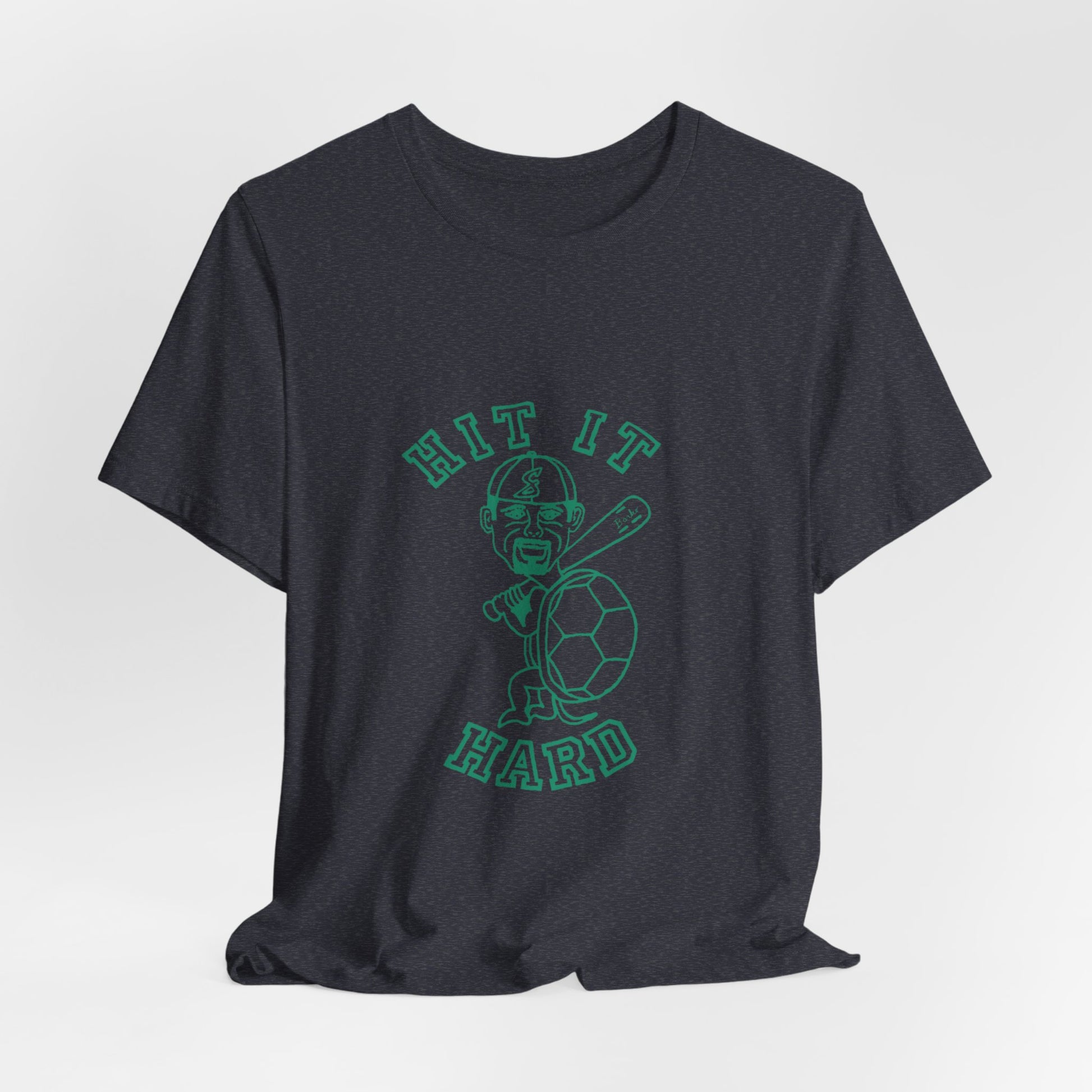 Barkopalooza - Hit it Hard T-Shirt - premium cotton tee | Genius Mangoes