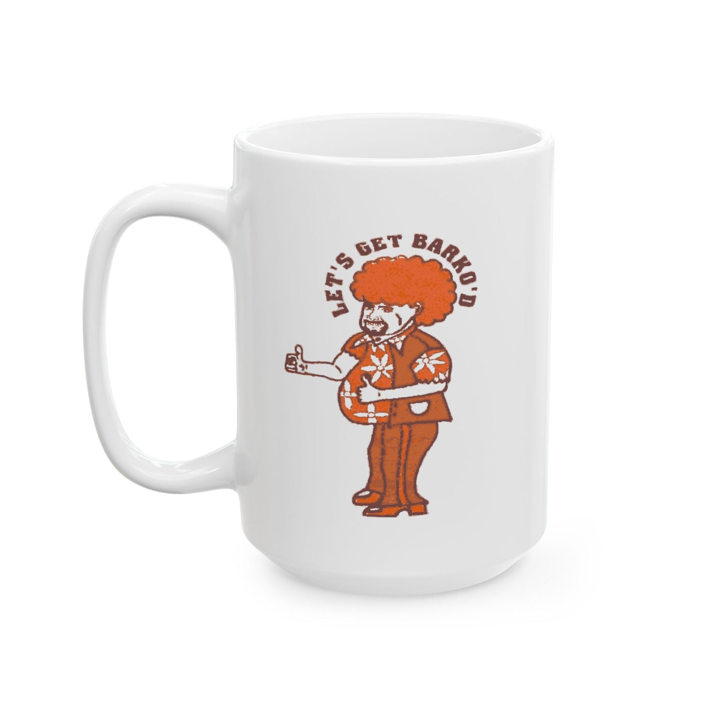 Barkopalooza 1999 - Retro Coffee Mug - White (11oz & 15oz) | Genius Mangoes
