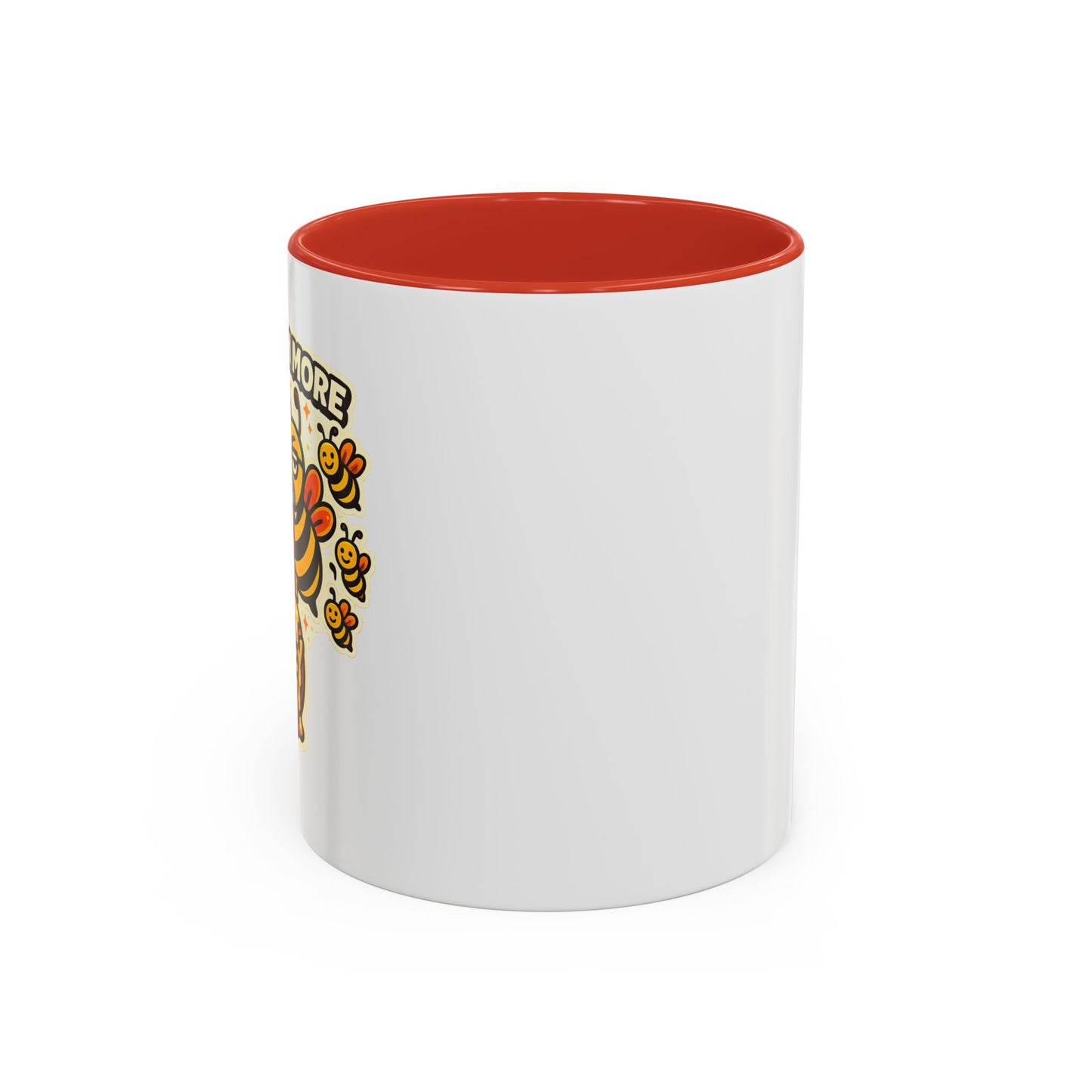 You Catch More Bees with Honey Coffee Mug - Color Accent 11oz and 15oz | Genius Mangoes