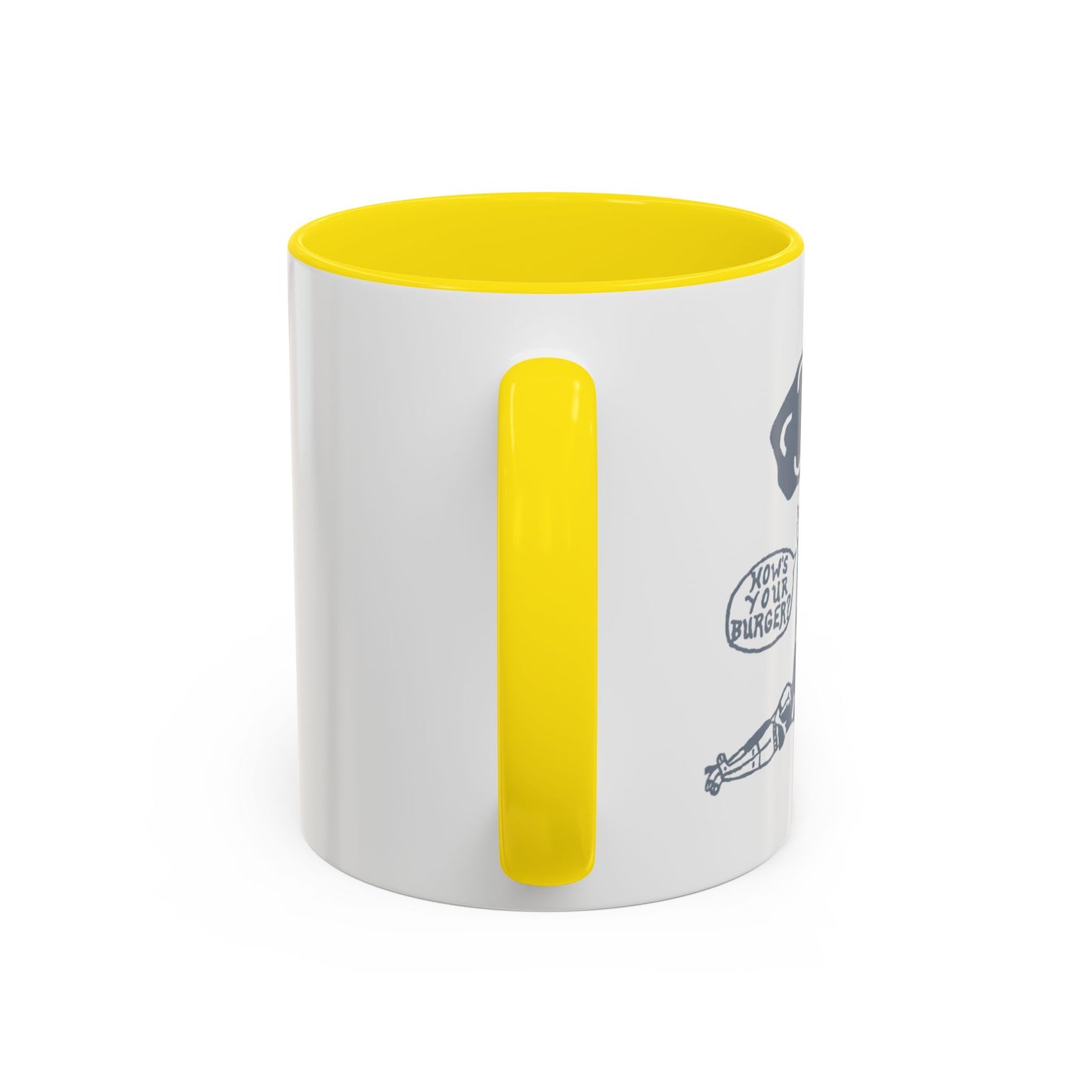 Barkopalooza 2005 - How's Your Burger Coffee Mug - Color Accent 11oz and 15oz | Genius Mangoes