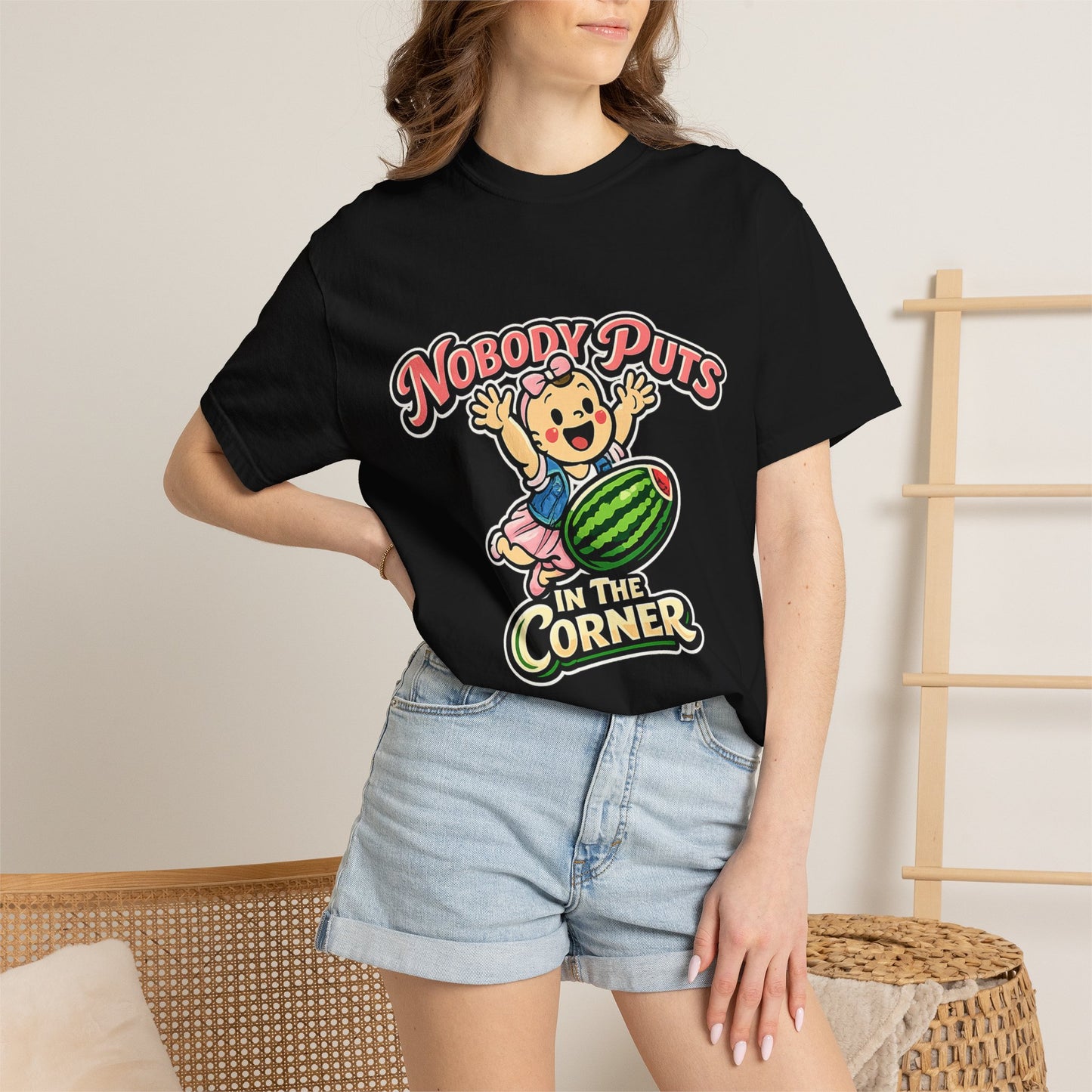 Corner Baby Premium Tee - Garment-Dyed Cotton | Genius Mangoes