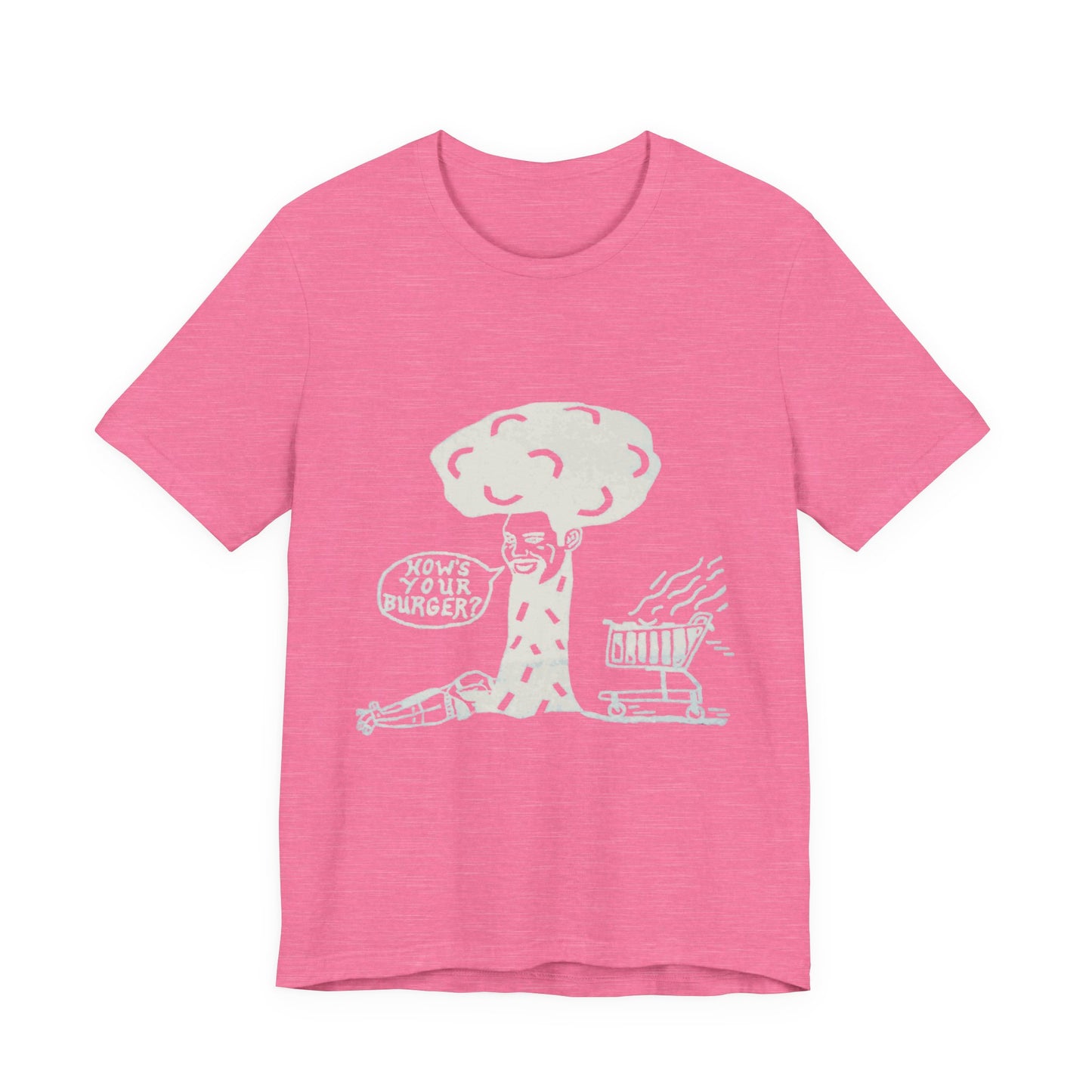 Barkopalooza 2005 - How's Your Burger T-Shirt - premium cotton tee | Genius Mangoes