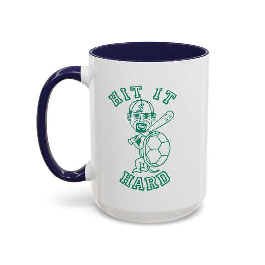 Barkopalooza - Hit it Hard Coffee Mug - Color Accent 11oz and 15oz | Genius Mangoes