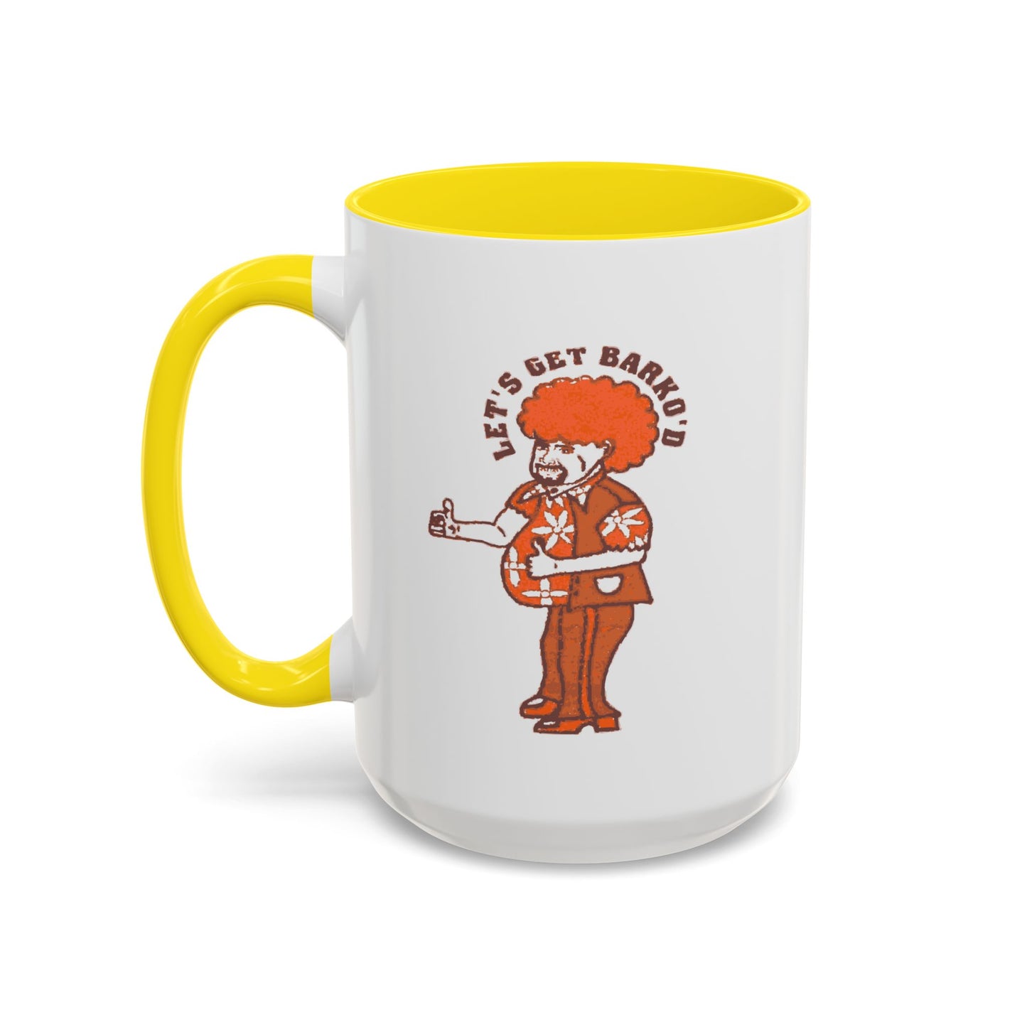 Barkopalooza 1999 - Retro Coffee Mug - Color Accent 11oz and 15oz | Genius Mangoes