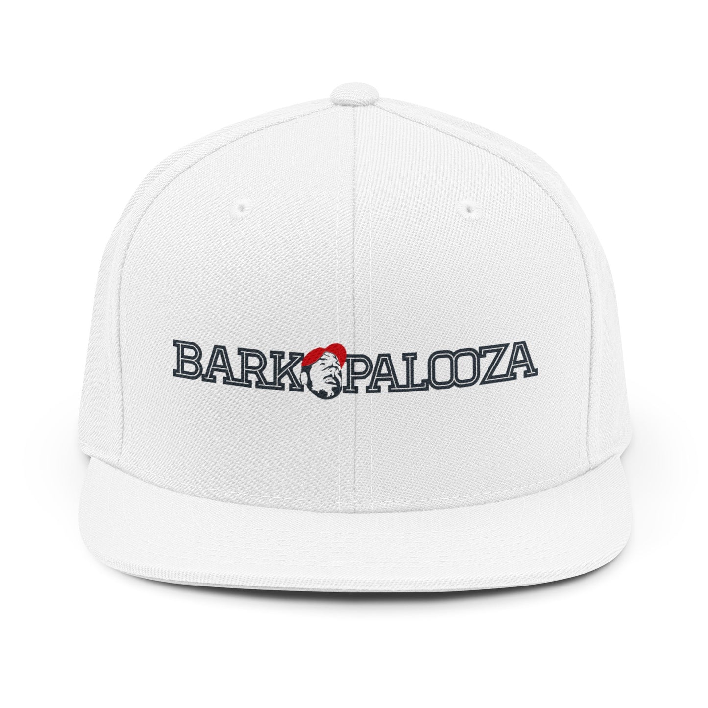 Barkopalooza Logo Snapback Hat - Flat Brim | Genius Mangoes