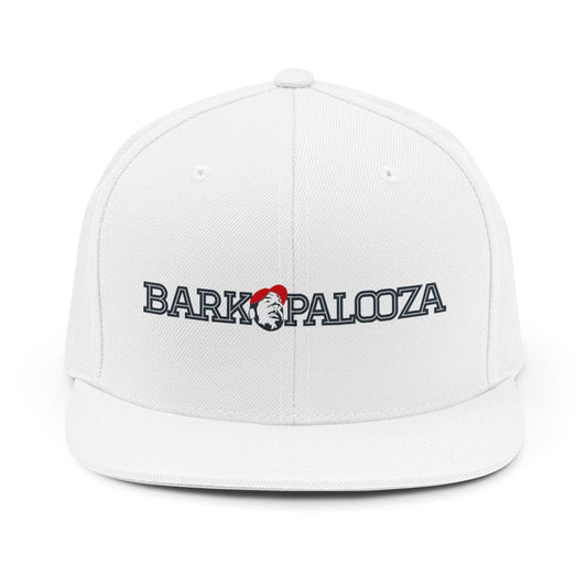 Barkopalooza Logo Snapback Hat - Flat Brim | Genius Mangoes