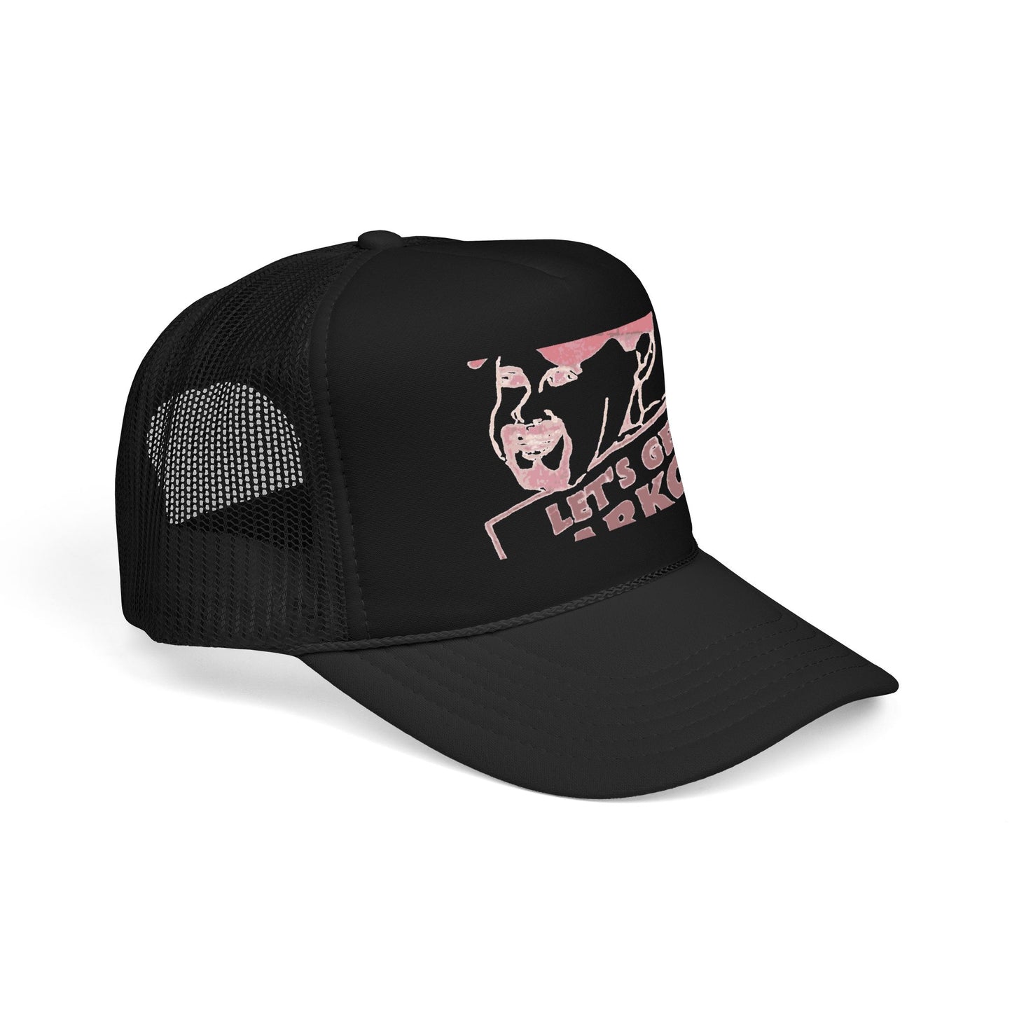 Barkopalooza 1998 Let's Get Barko'd Foam Trucker Hat - lifestyle view | Genius Mangoes