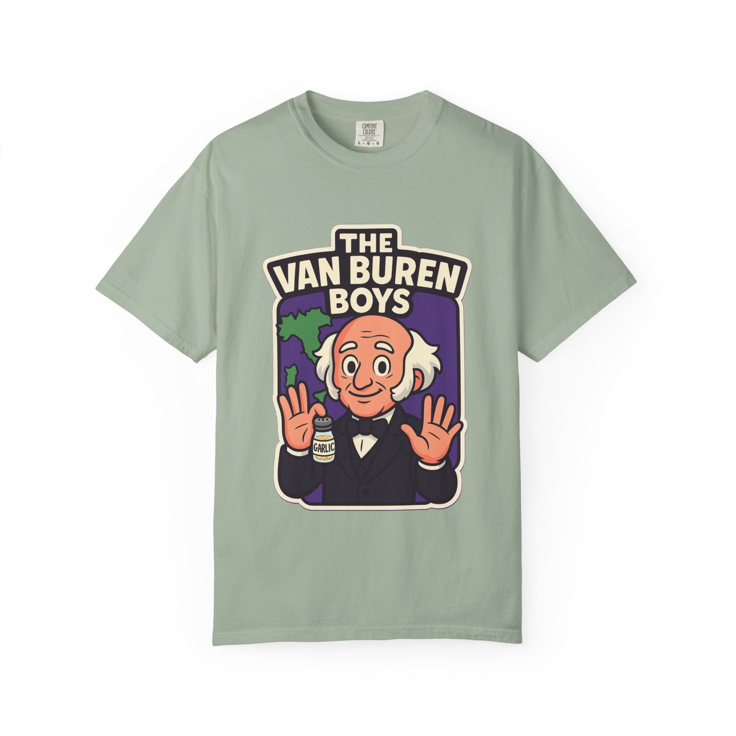 The Van Buren Boys Premium Tee - garment-dyed cotton | Genius Mangoes