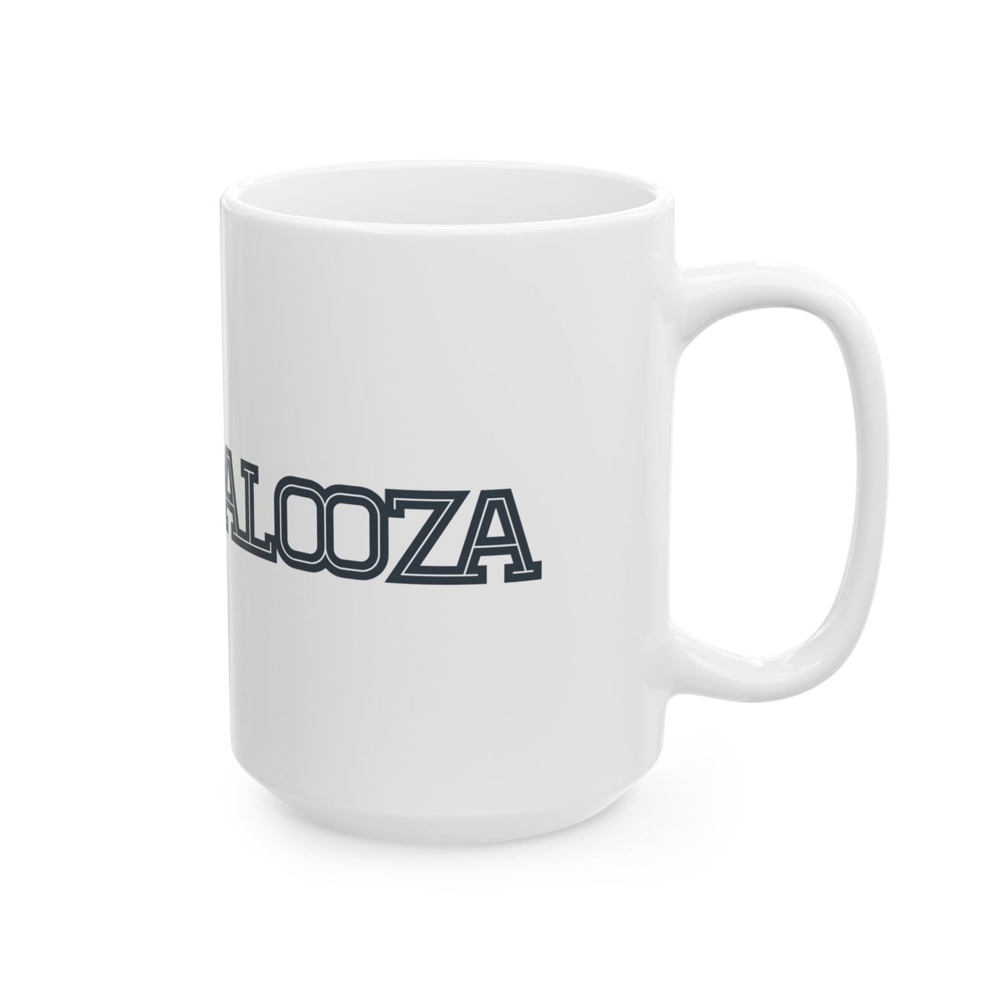 Barkopalooza Logo Coffee Mug - White 11oz and 15oz | Genius Mangoes