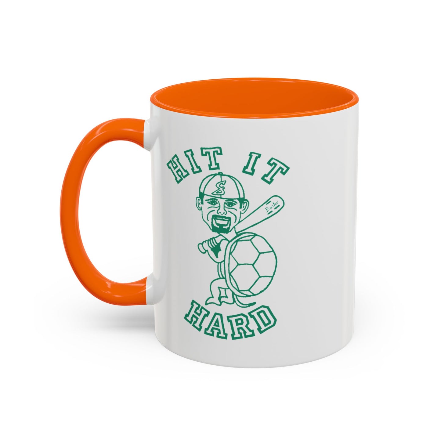 Barkopalooza - Hit it Hard Coffee Mug - Color Accent 11oz and 15oz | Genius Mangoes