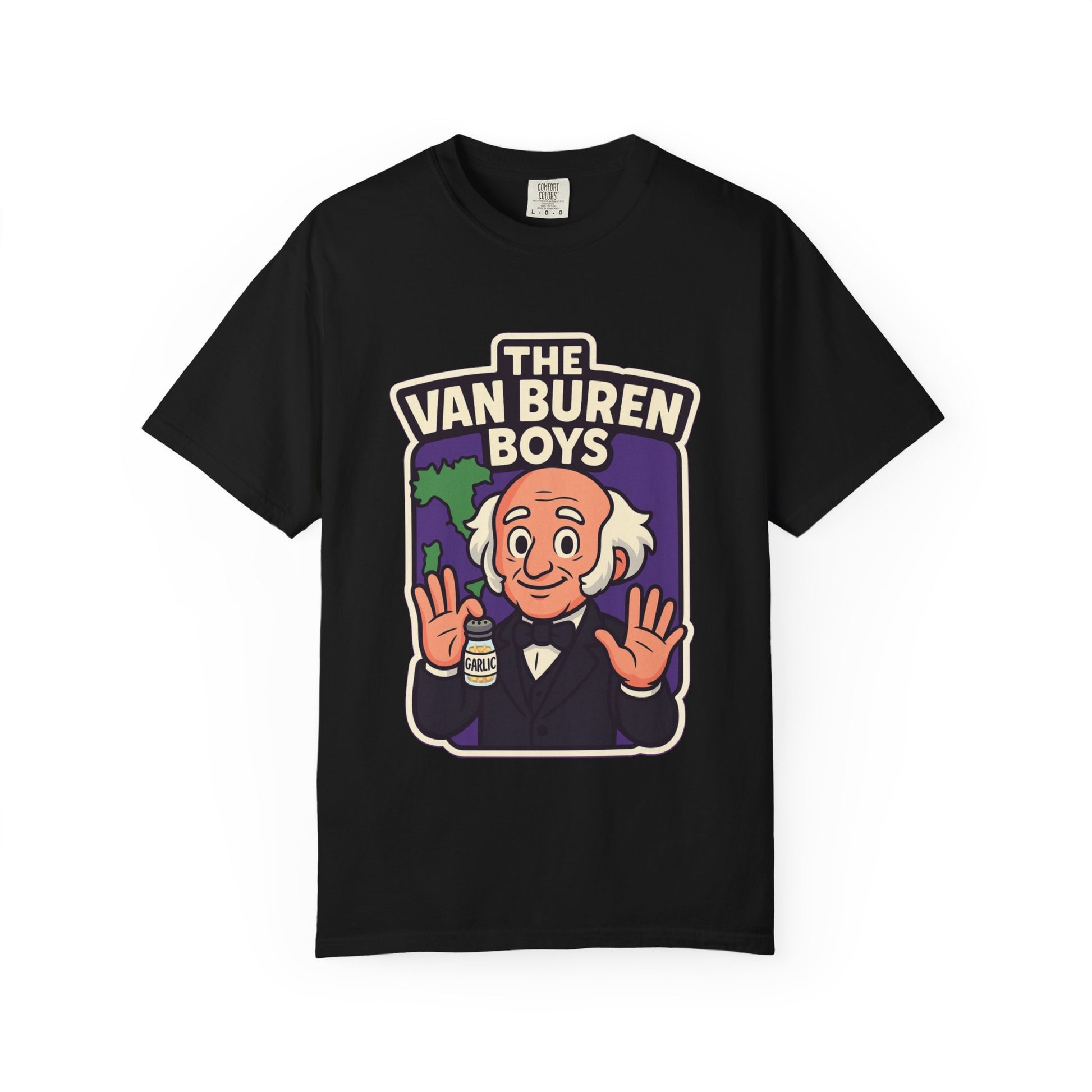 The Van Buren Boys Premium Tee - garment-dyed cotton | Genius Mangoes