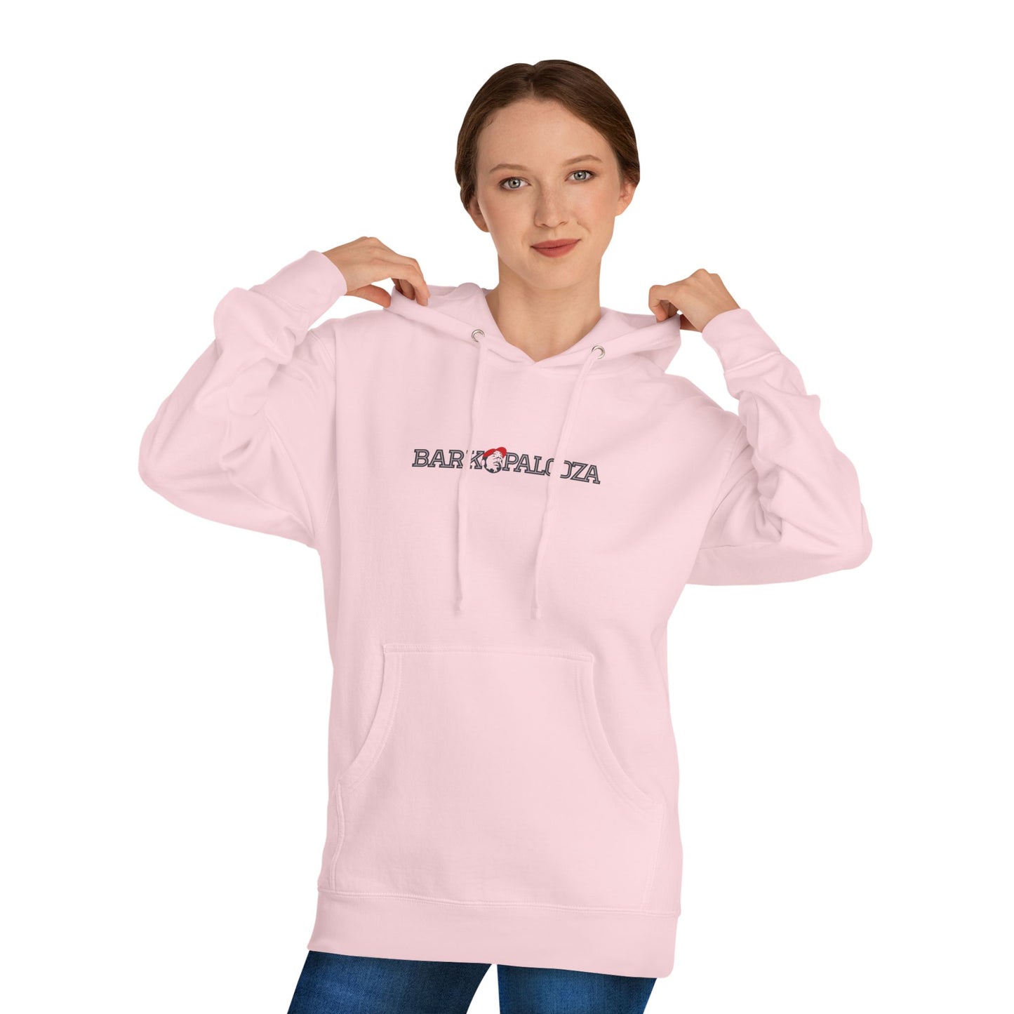 Barkopalooza Logo Premium Hoodie (Independent Trading SS4500) | Genius Mangoes