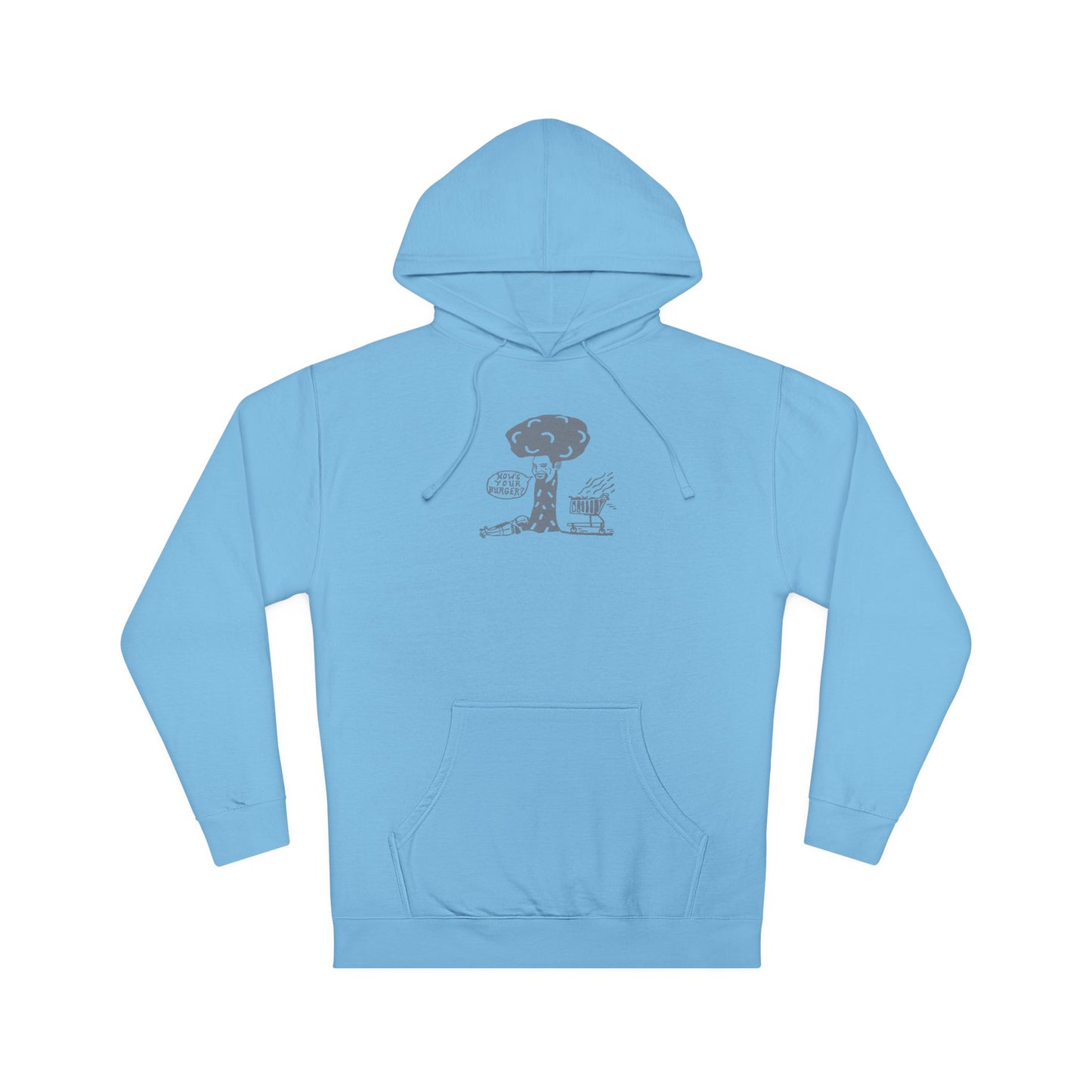 Barkopalooza 2005 - How's Your Burger Premium Hoodie (Independent Trading SS4500) | Genius Mangoes