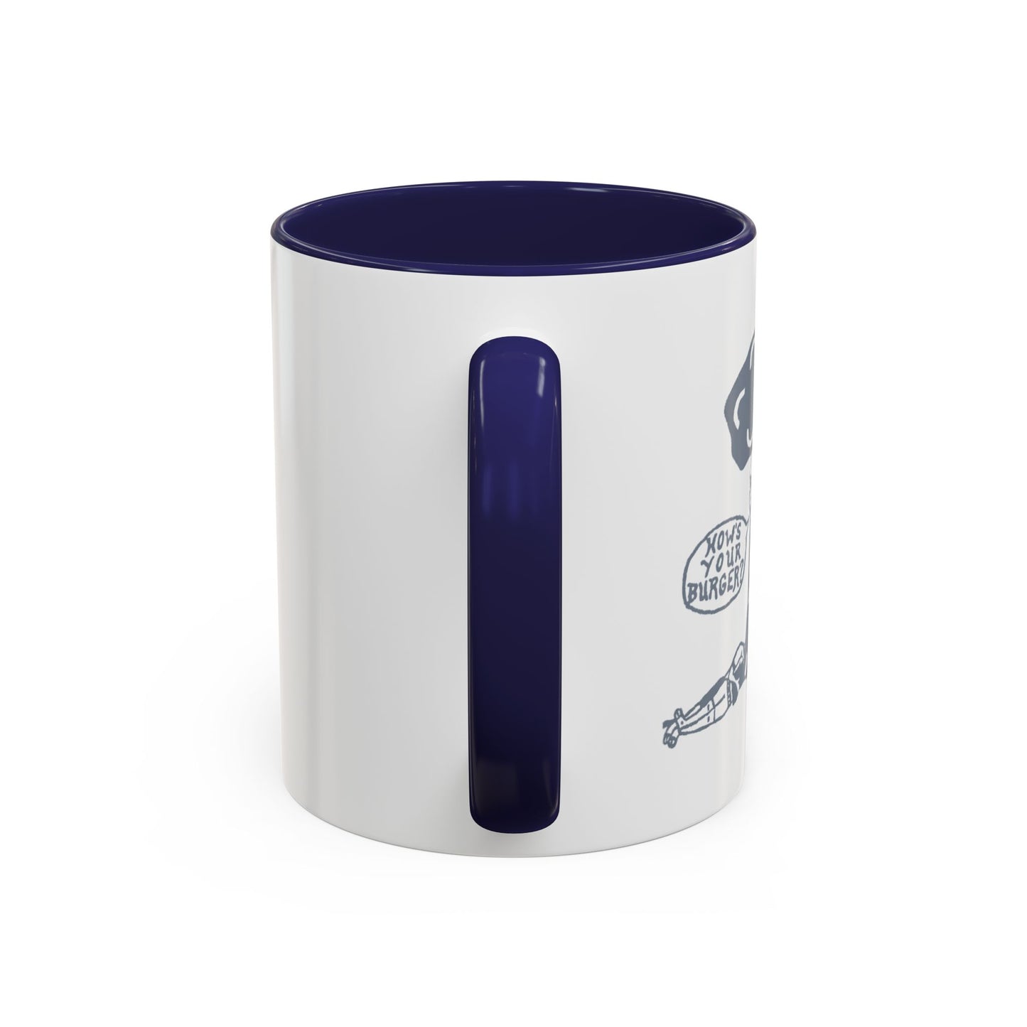 Barkopalooza 2005 - How's Your Burger Coffee Mug - Color Accent 11oz and 15oz | Genius Mangoes