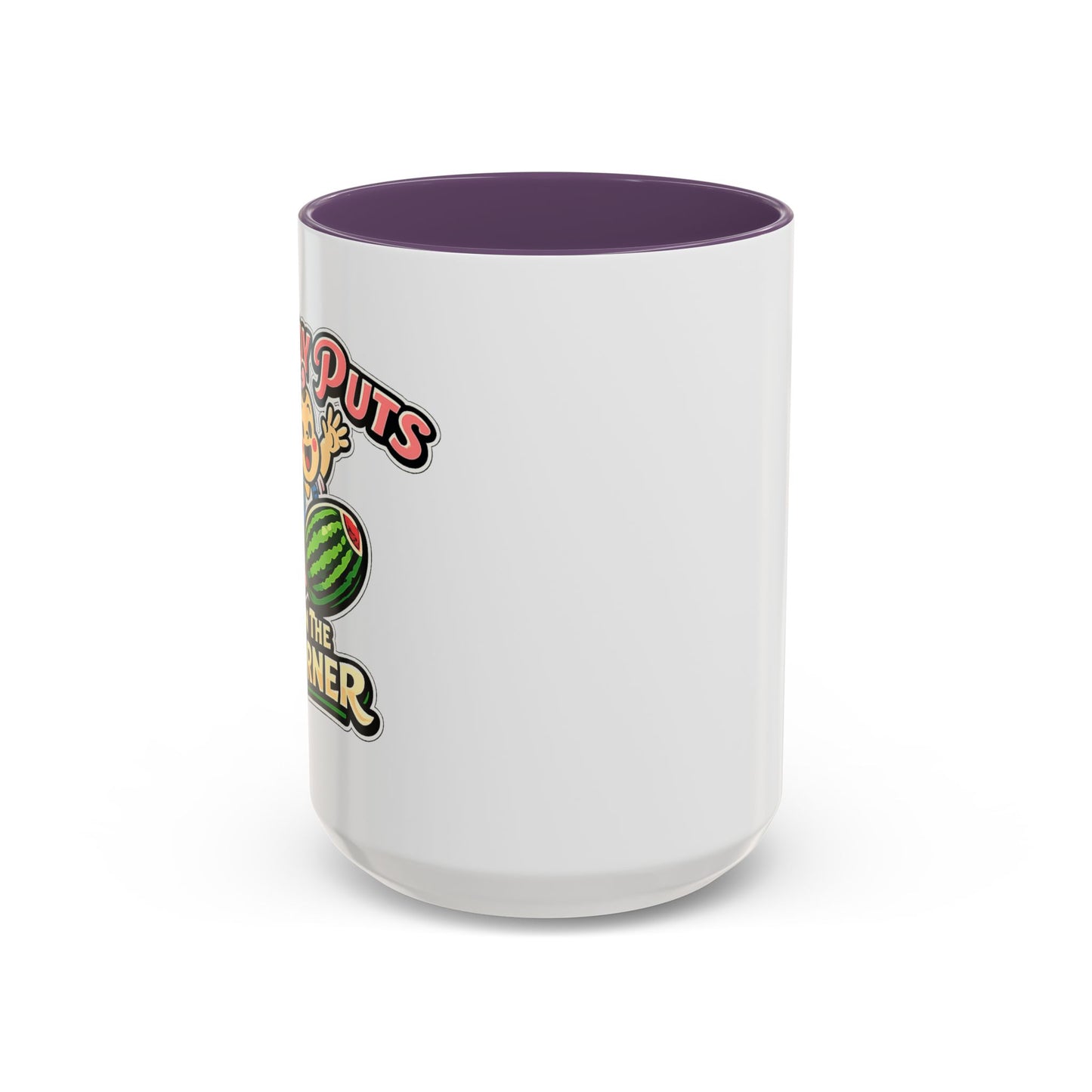 Corner Baby Coffee Mug - Color Accent (11oz & 15oz) | Genius Mangoes