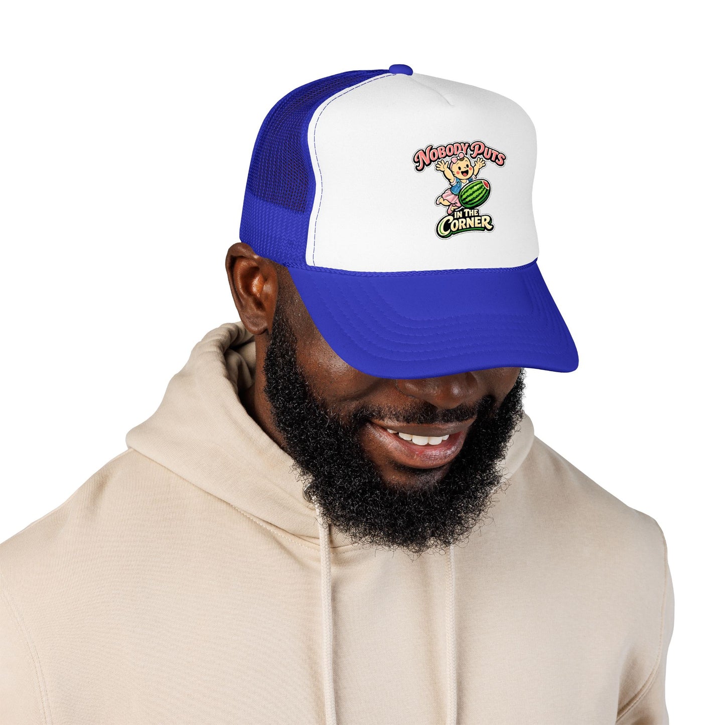 Corner Baby Foam Trucker Hat | Genius Mangoes