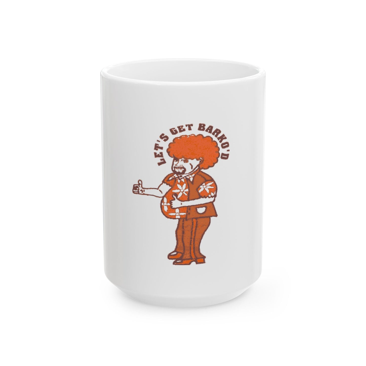 Barkopalooza 1999 - Retro Coffee Mug in Black | Genius Mangoes