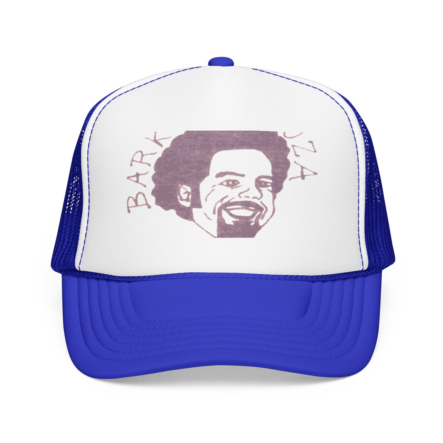 Barkopalooza 2006 Foam Trucker Hat in Royal / White / Royal | Genius Mangoes