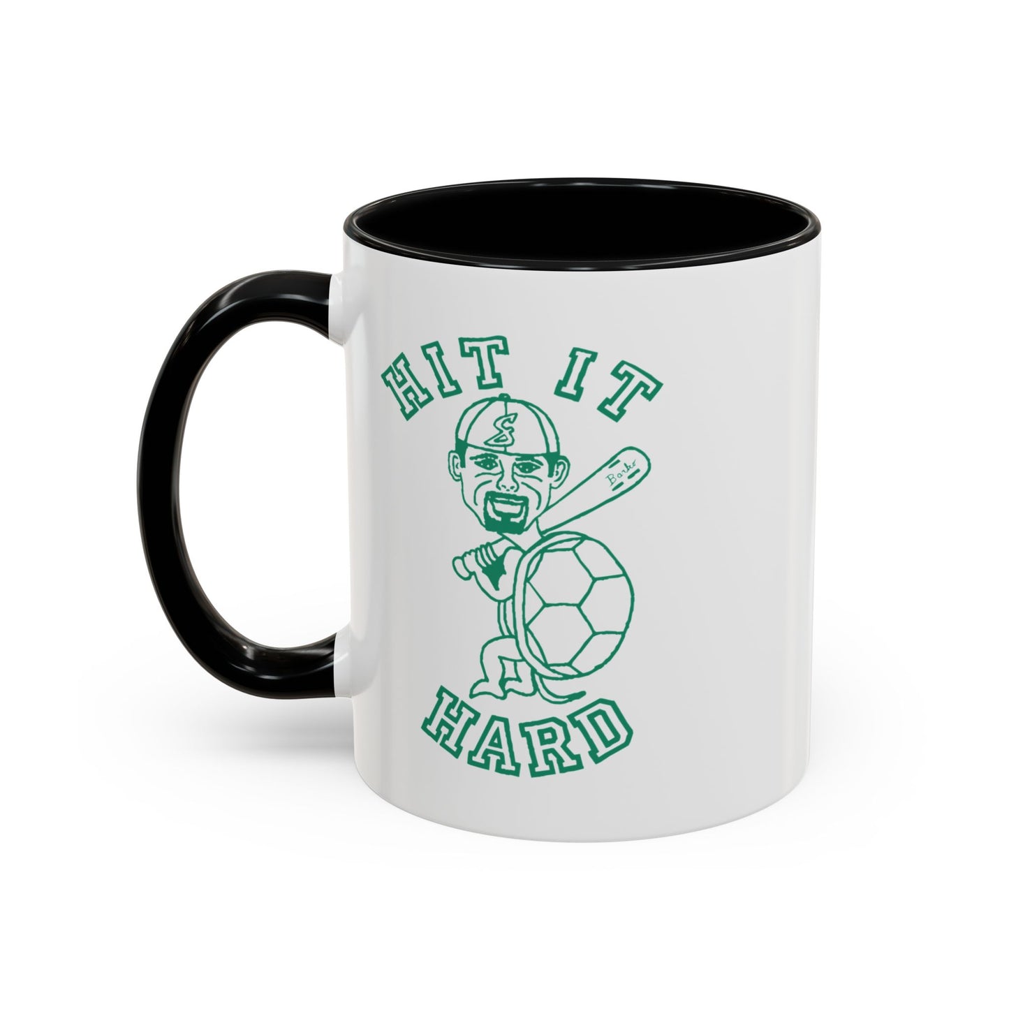 Barkopalooza - Hit it Hard Coffee Mug - Color Accent 11oz and 15oz | Genius Mangoes